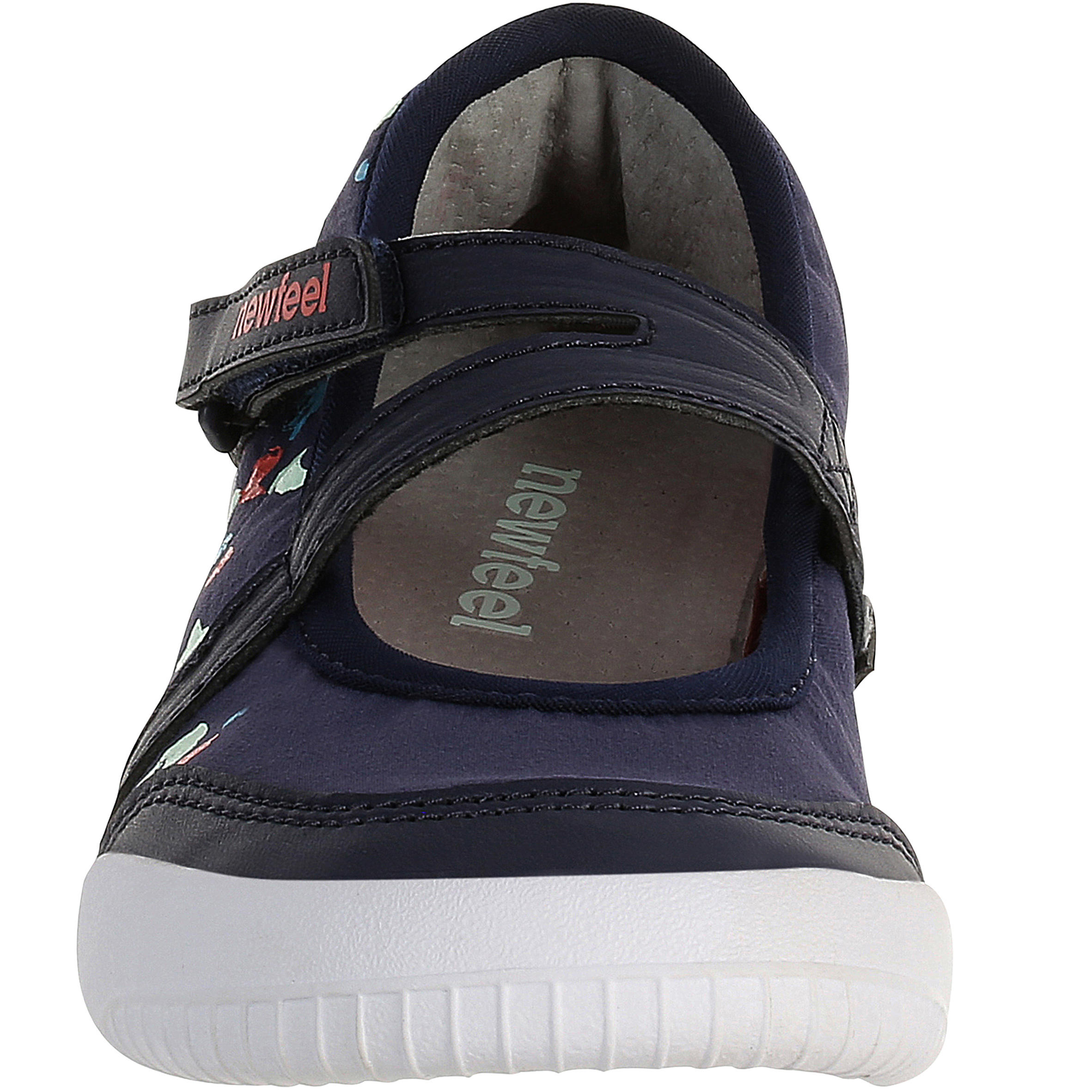Baomiss children's walking ballerina pumps - navy blue 2/11
