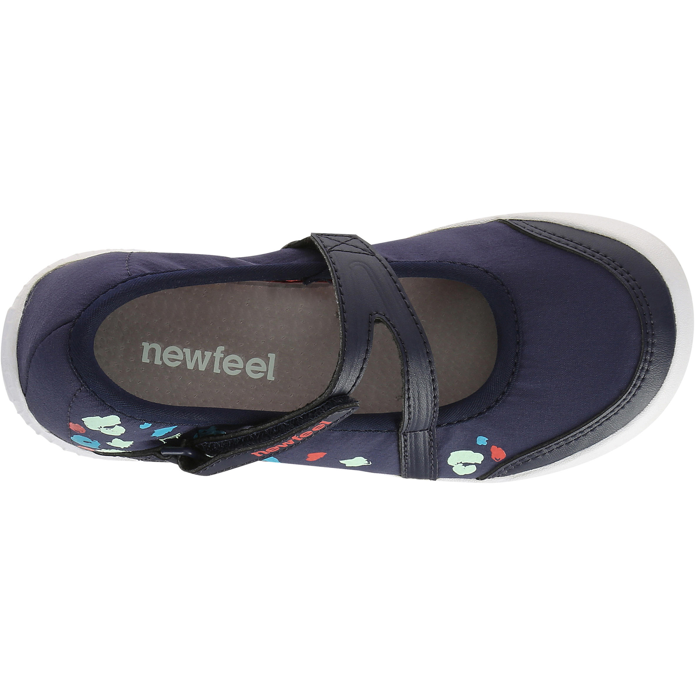 Baomiss children's walking ballerina pumps - navy blue 3/11