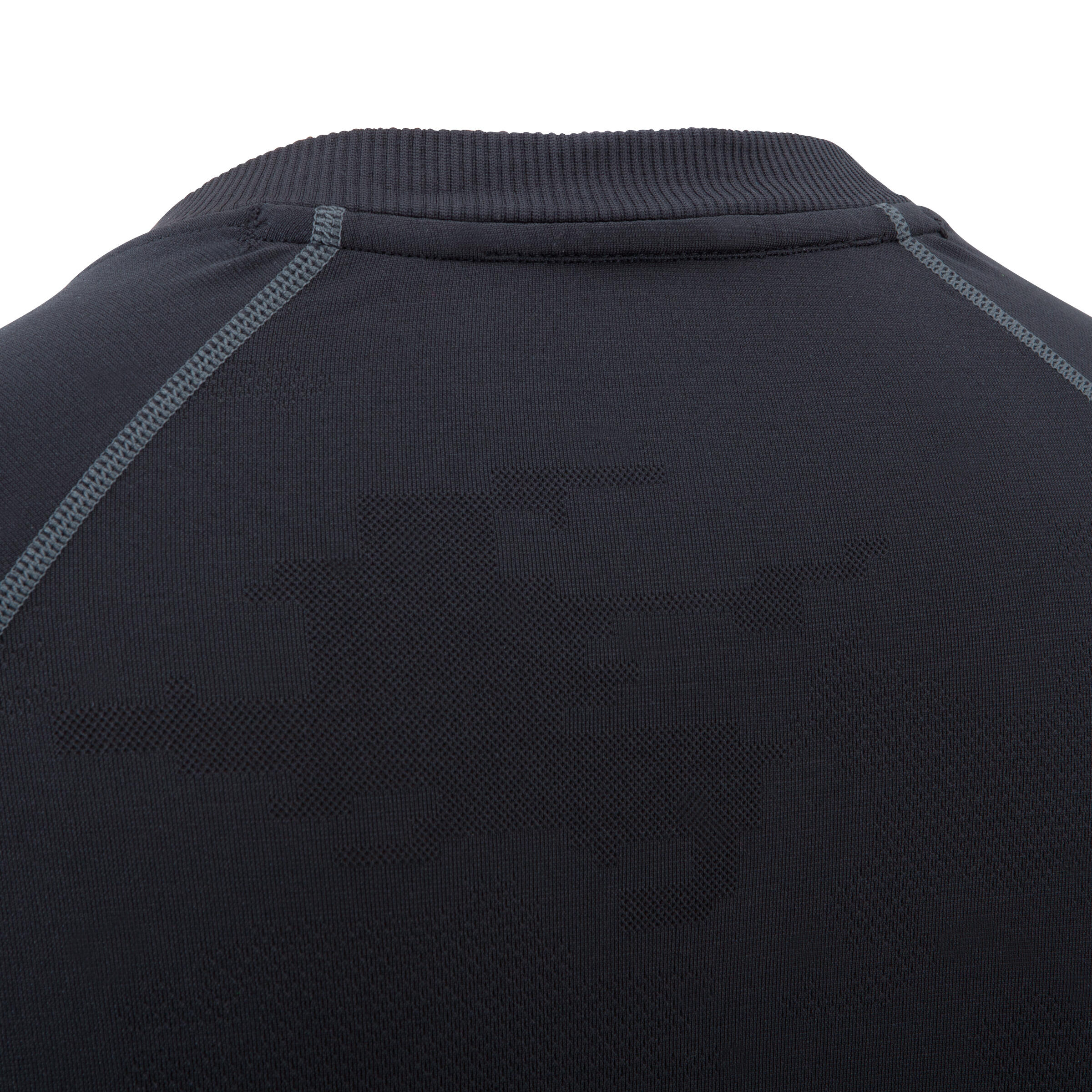 Bodybuilding Long-sleeved Light Compression T-shirt - Black 2/3