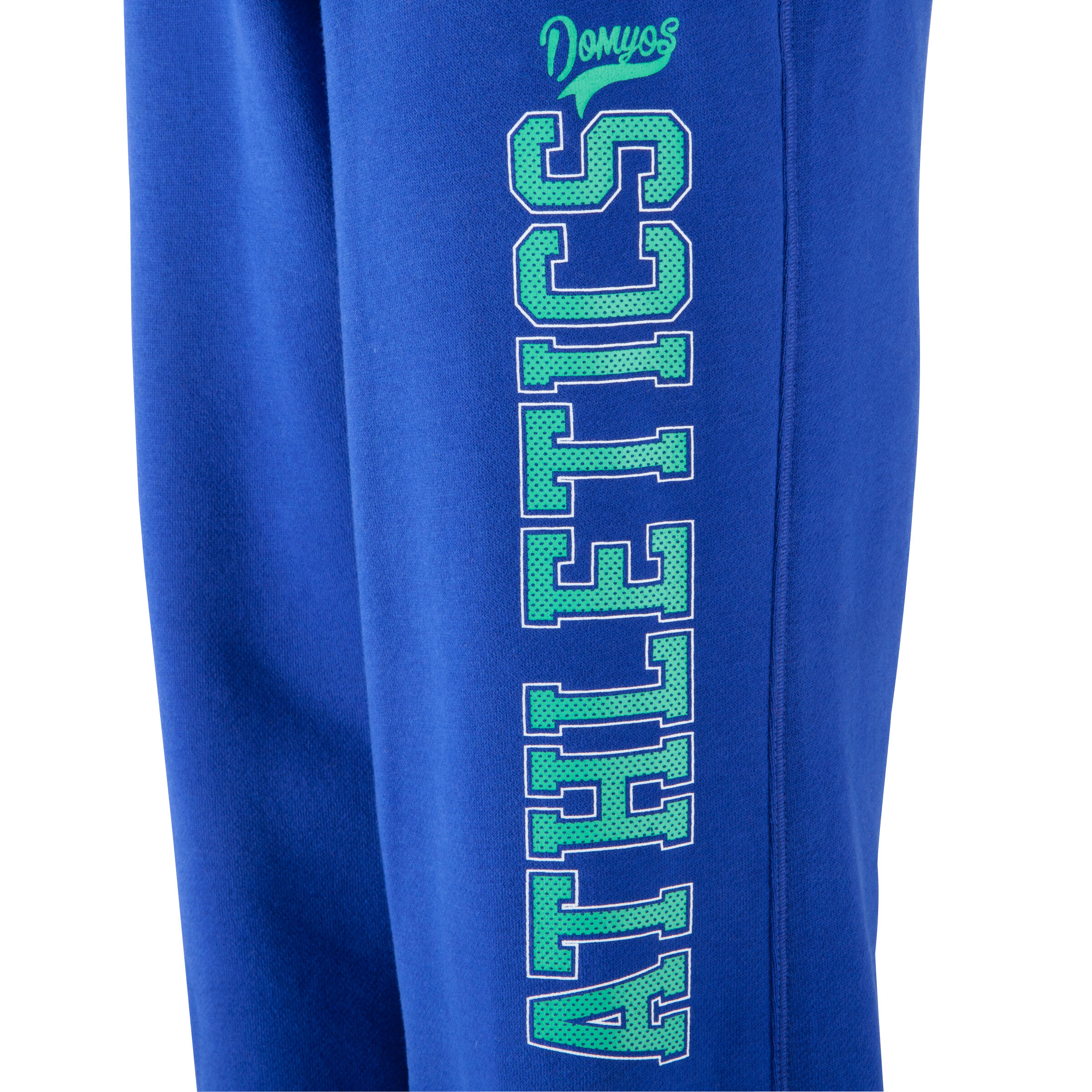 Boys' Brushed Jersey Gym Trousers - Blue 9/12