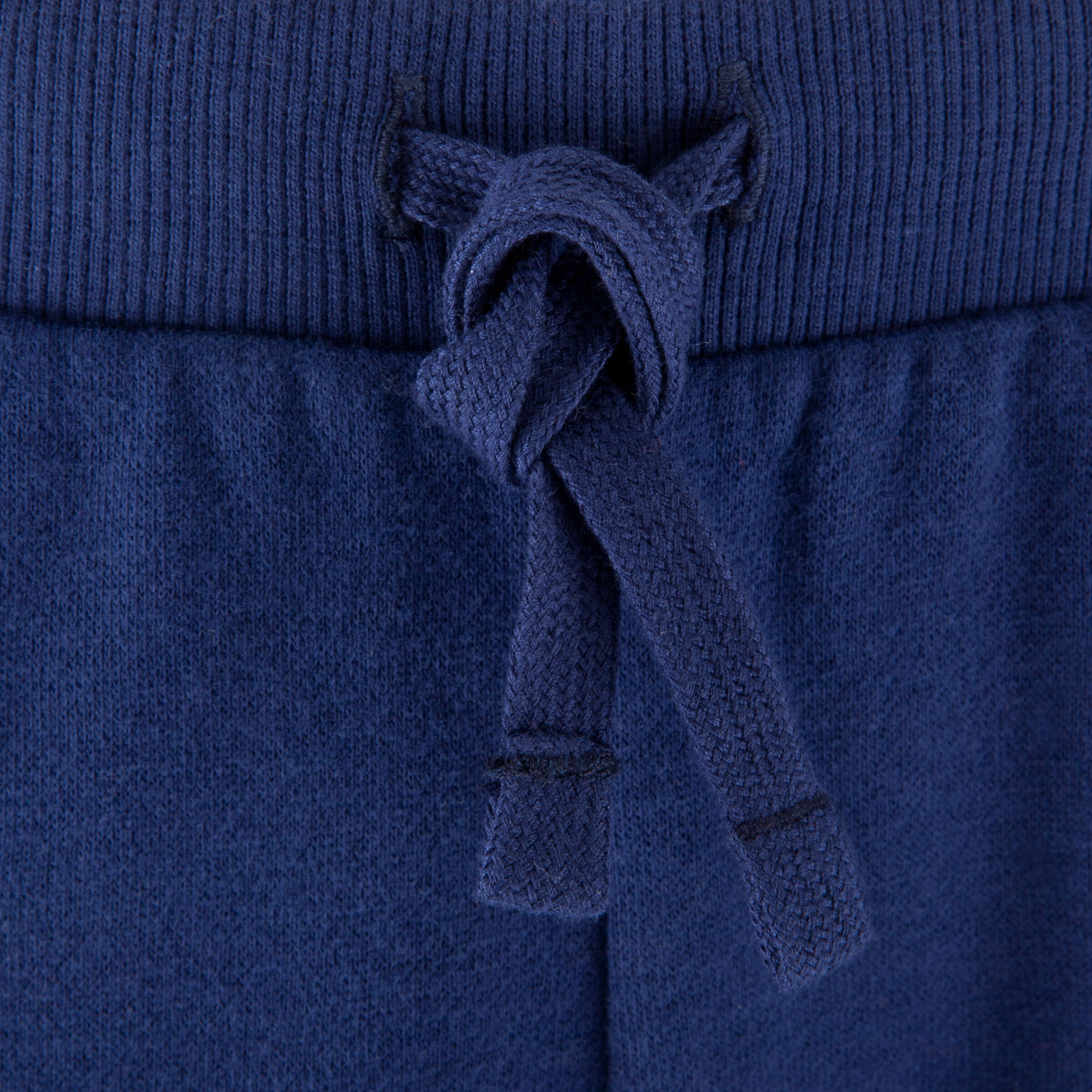 Boys' Brushed Jersey Gym Bottoms - Navy Blue 6/12