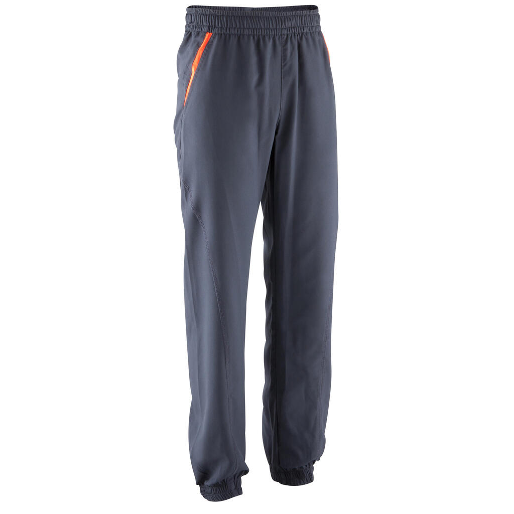 Boys' breathable gym trousers - grey