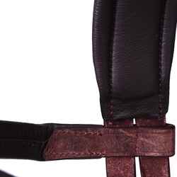 Escape horseback riding Hacking Bridle/Halter and Reins - Brown