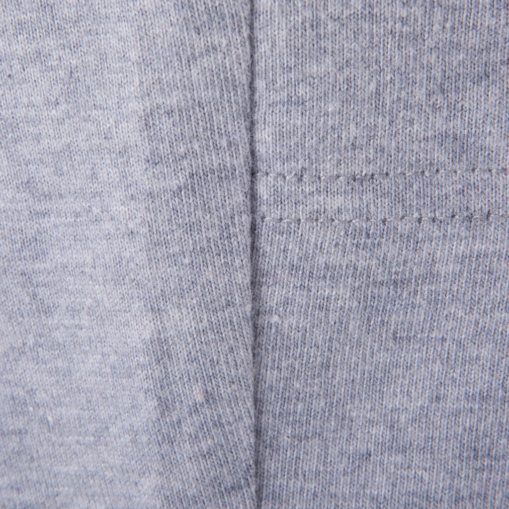 Sporthose kurz Kinder grau
