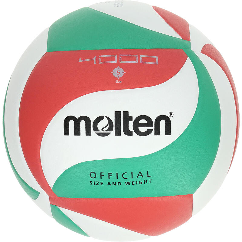 Balón Voleibol Molten 4000 Verde Rojo