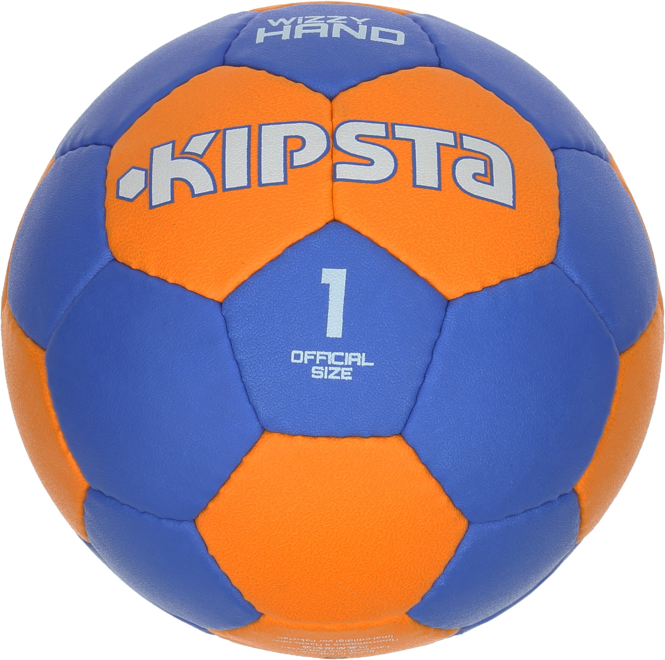 Wizzy Hand Kids Size 1 Handball - Dark Blue Orange 2/10