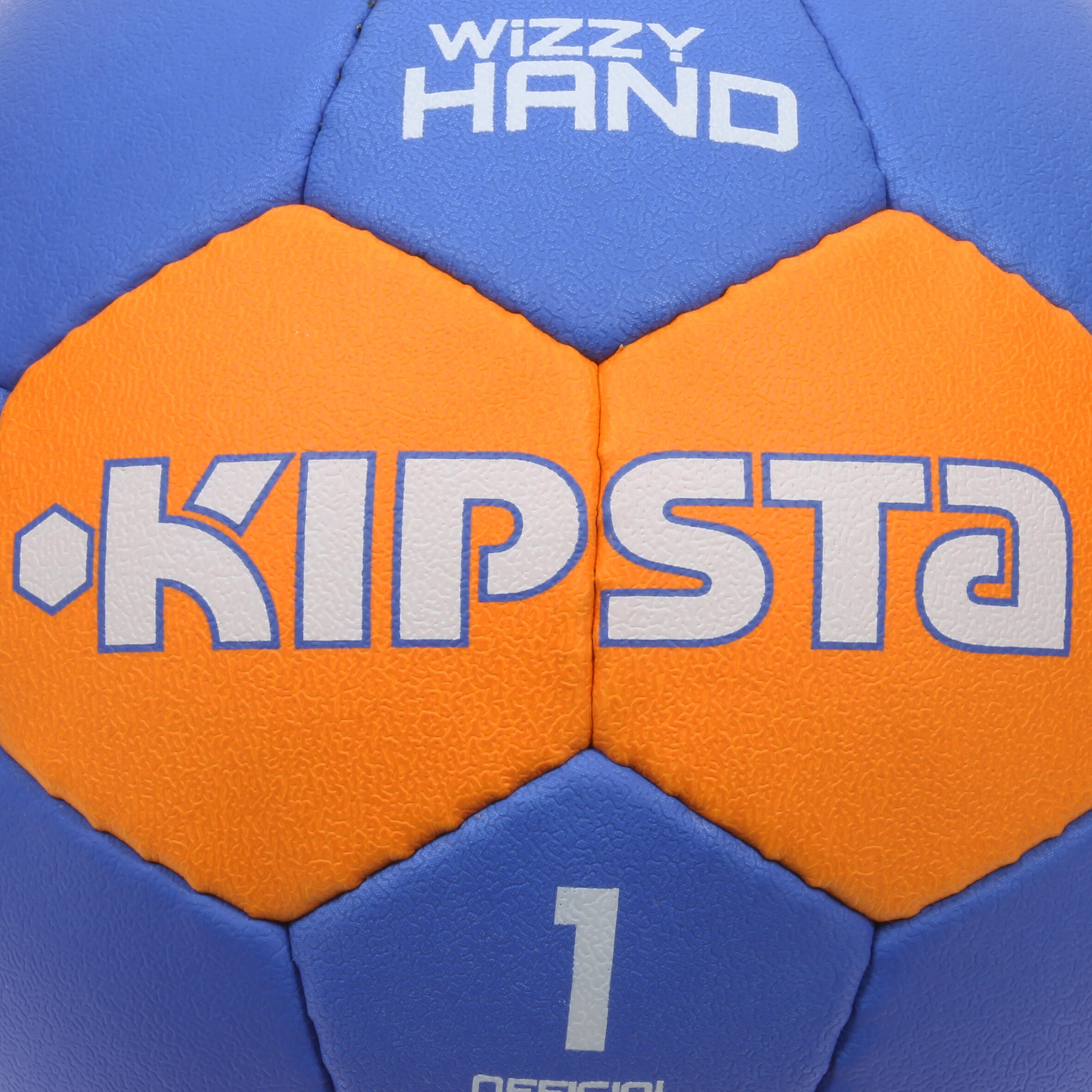 Wizzy Hand Kids Size 1 Handball - Dark Blue Orange 4/10