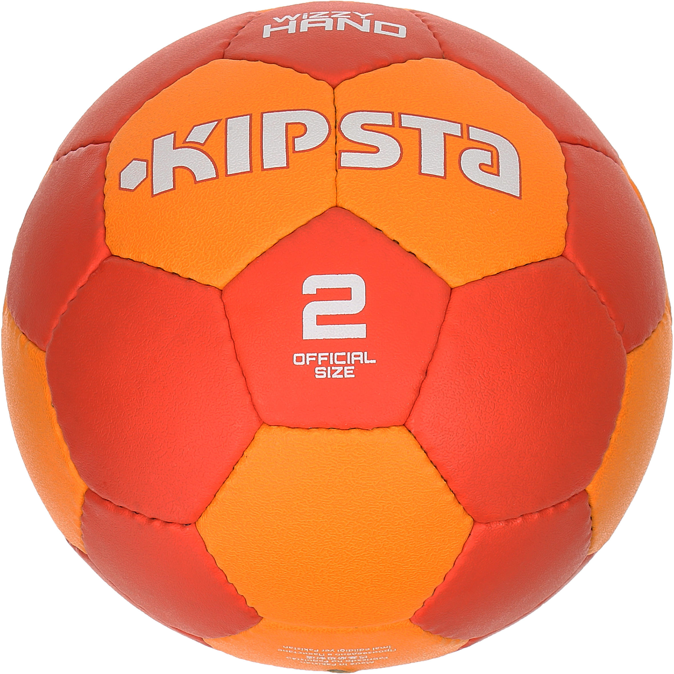 Wizzy Adult Size 2 Handball - Red Orange 2/10