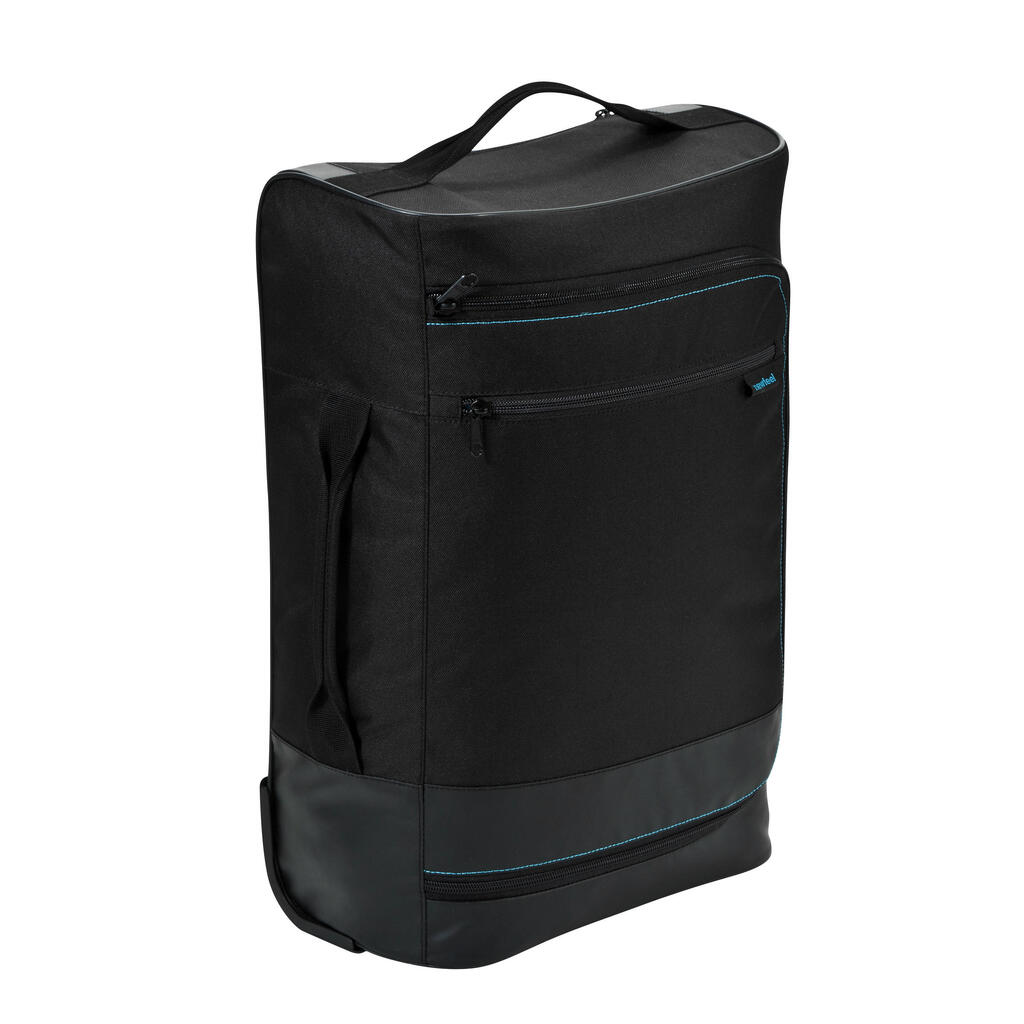 30l cabin-size rolling suitcase - black