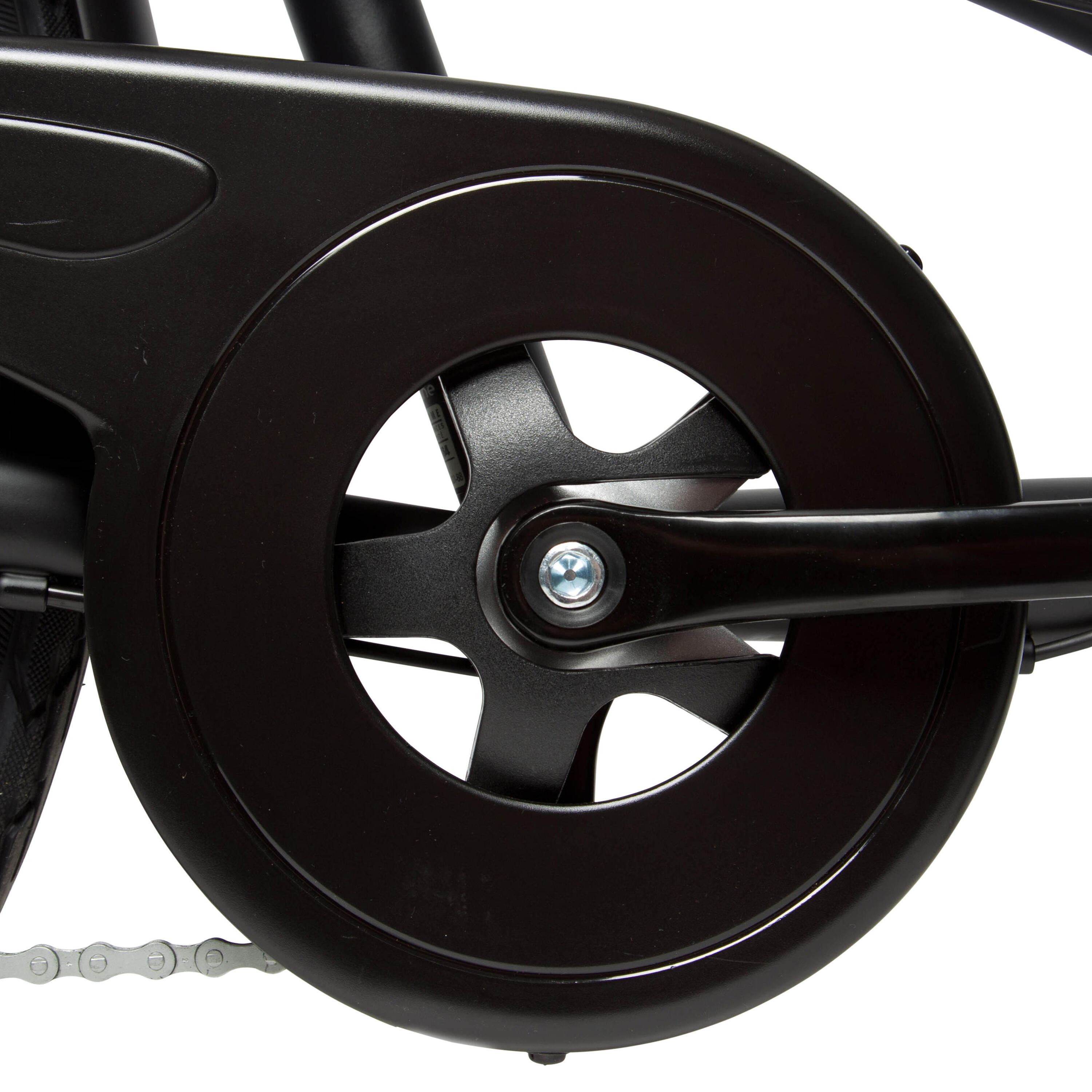 Elops 300 City Bike - Black 2/6