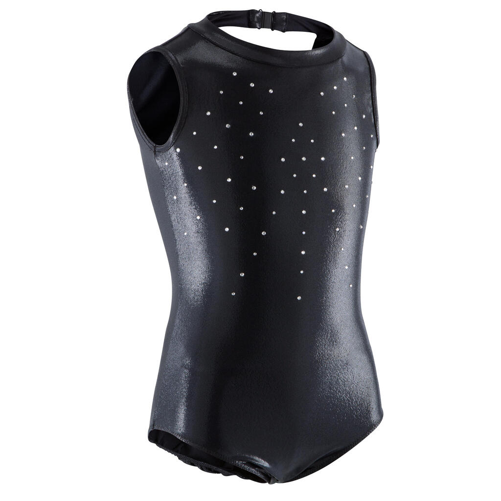 Body Rain Strass Kinder schwarz