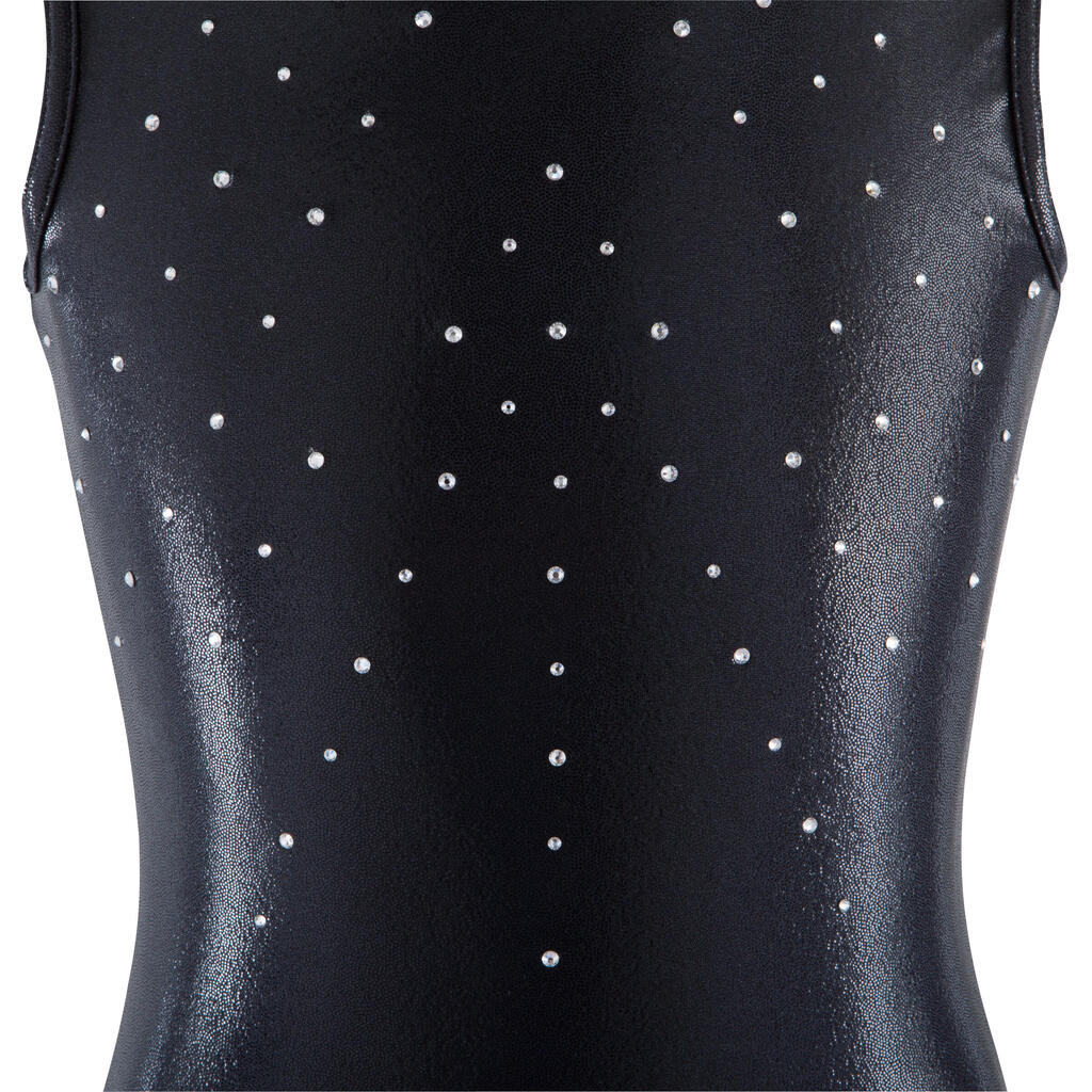 Body Rain Strass Kinder schwarz