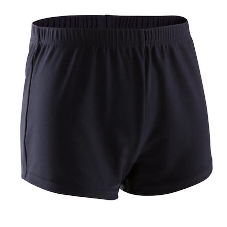 Boys' Artistic Gym Shorts (MAG) - Black