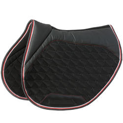 Tapis de selle équitation PERFORMER noir - taille cheval
