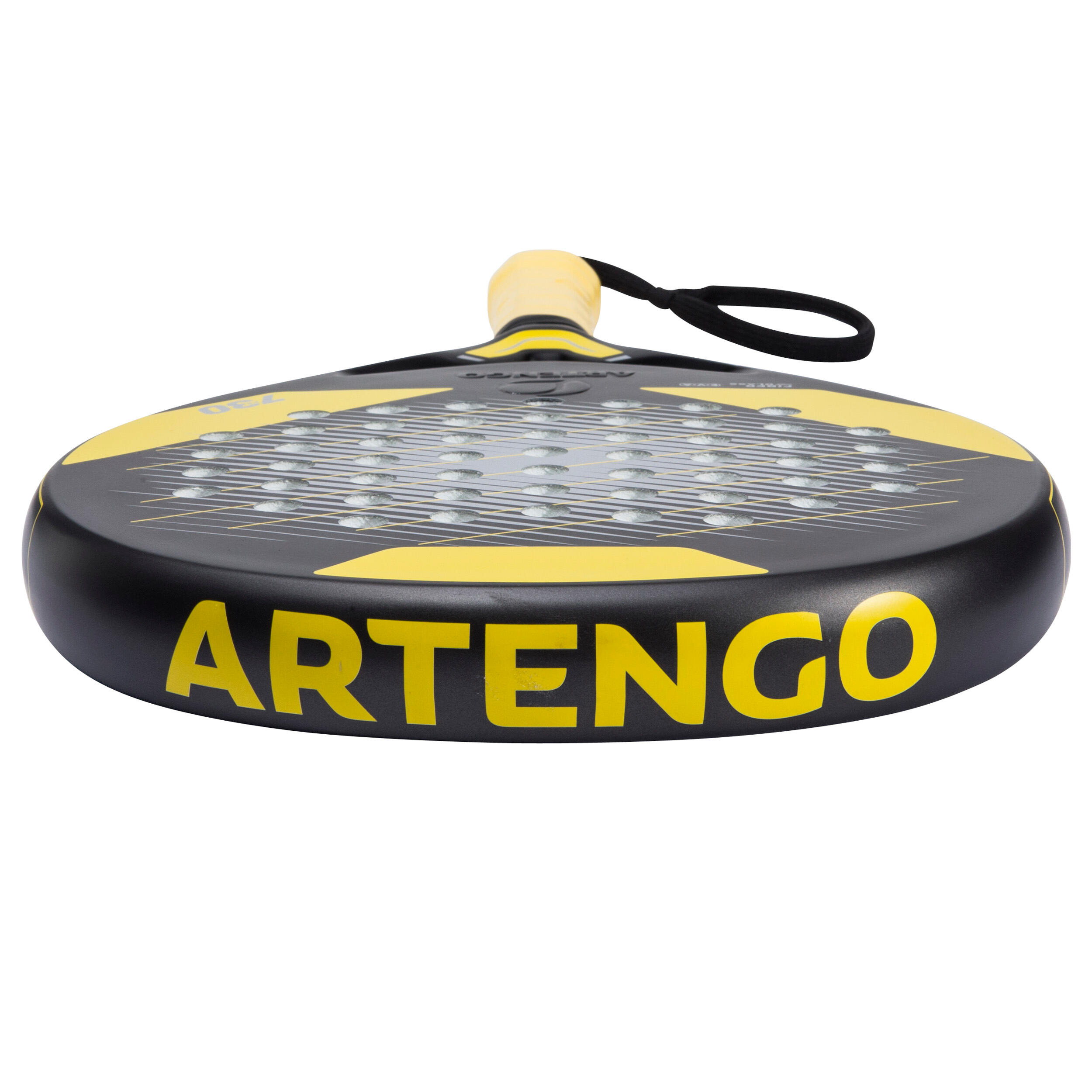PR730 Padel Racket Adult - Black/Yellow 11/15