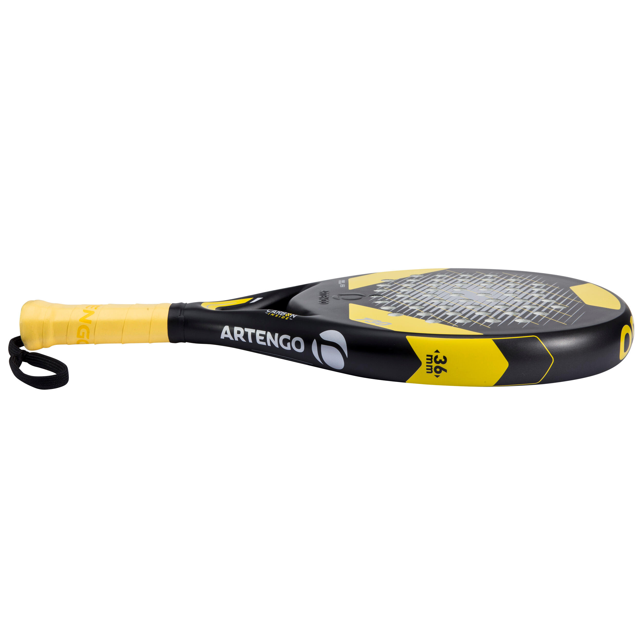 Pr730 PR730 Padel Racket Adult - Black/Yellow - Decathlon