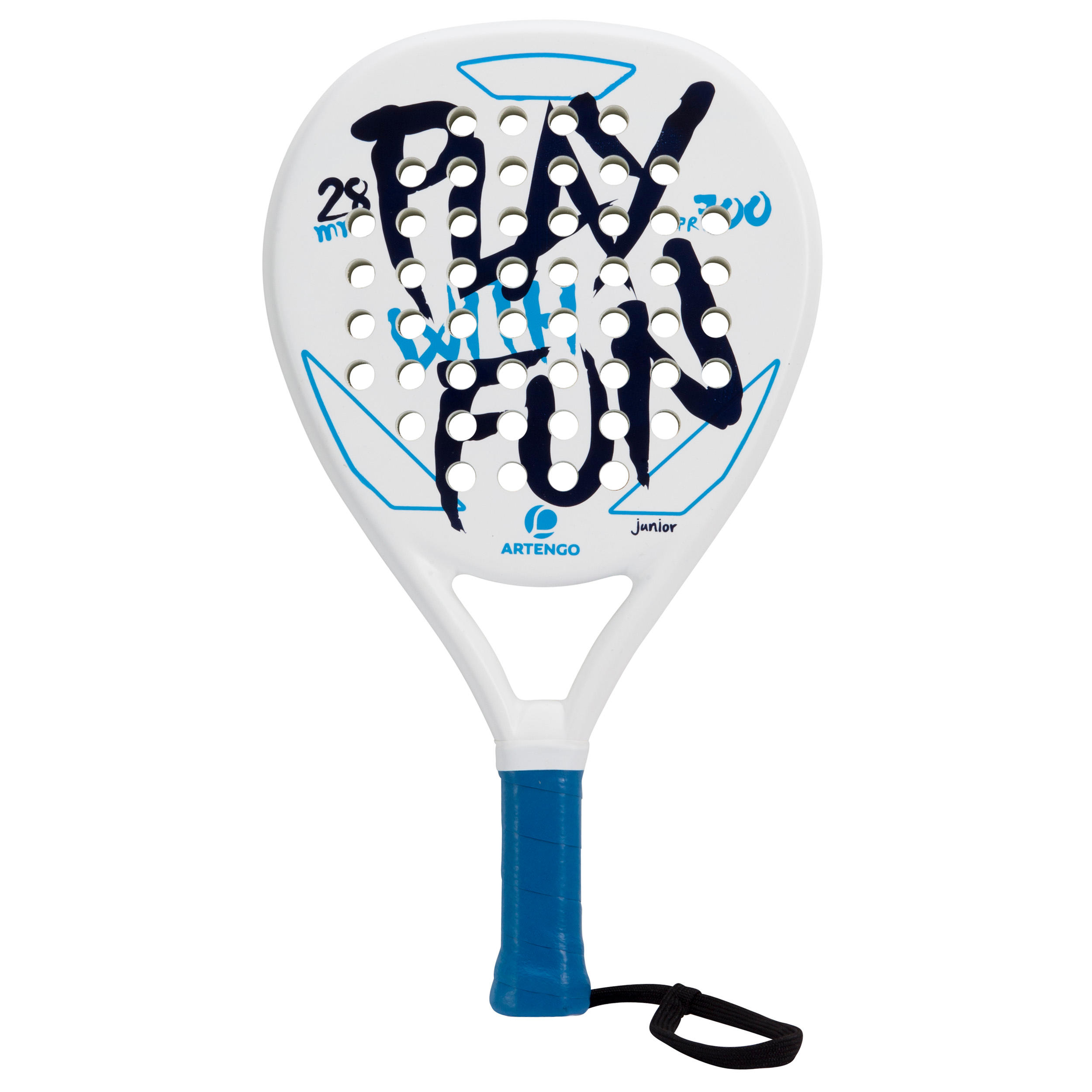 PR700 Kids' Padel Racket - White/Blue 1/13