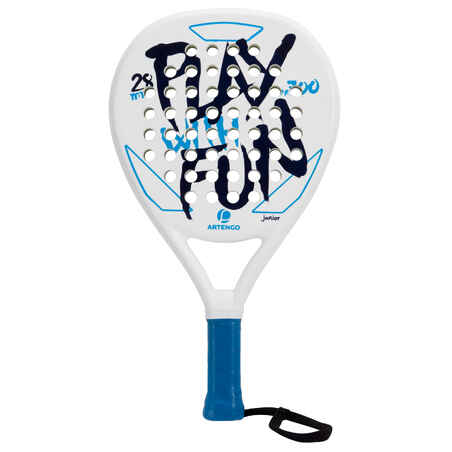 Racket padel PR700 junior vit/blå