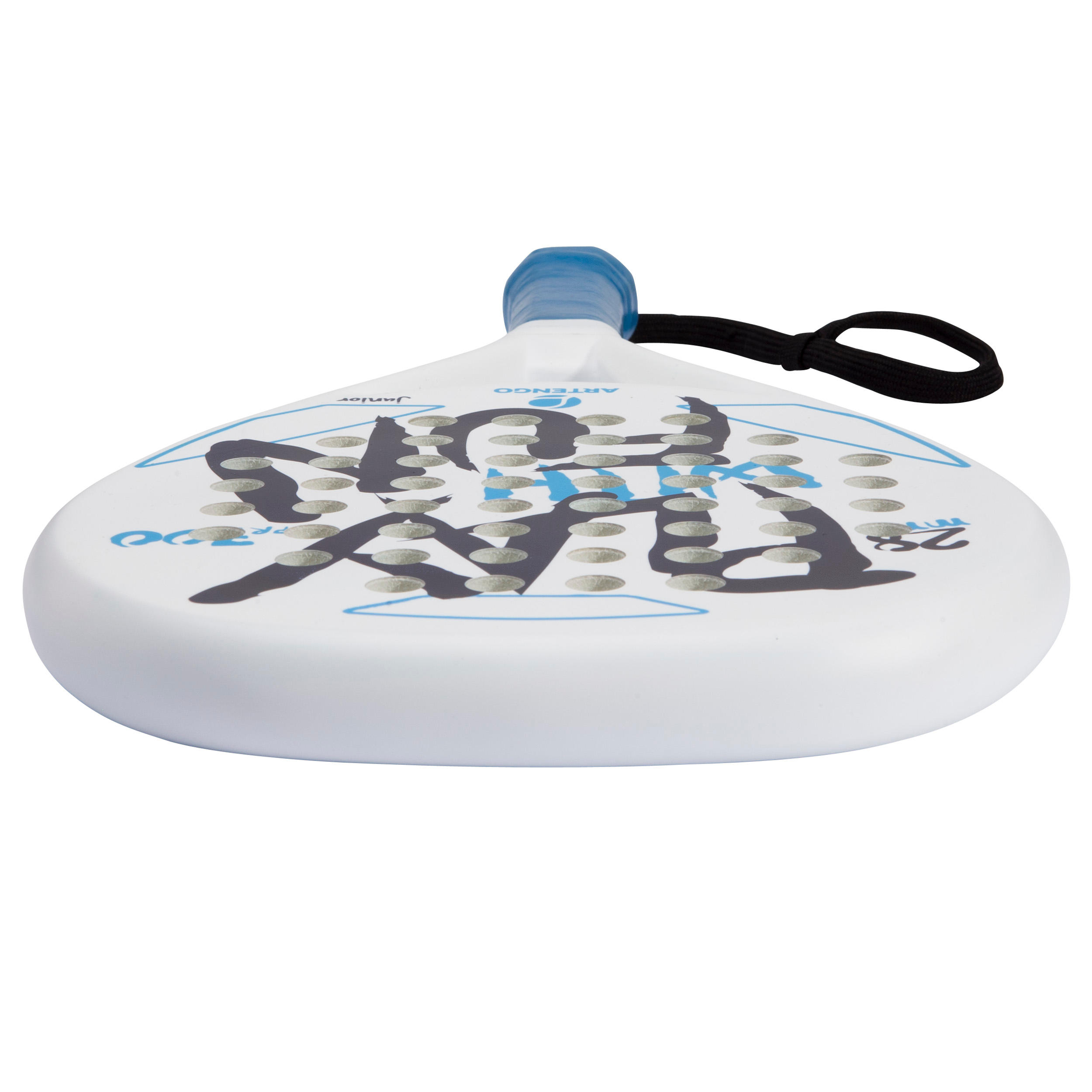 PR700 Kids' Padel Racket - White/Blue 11/13