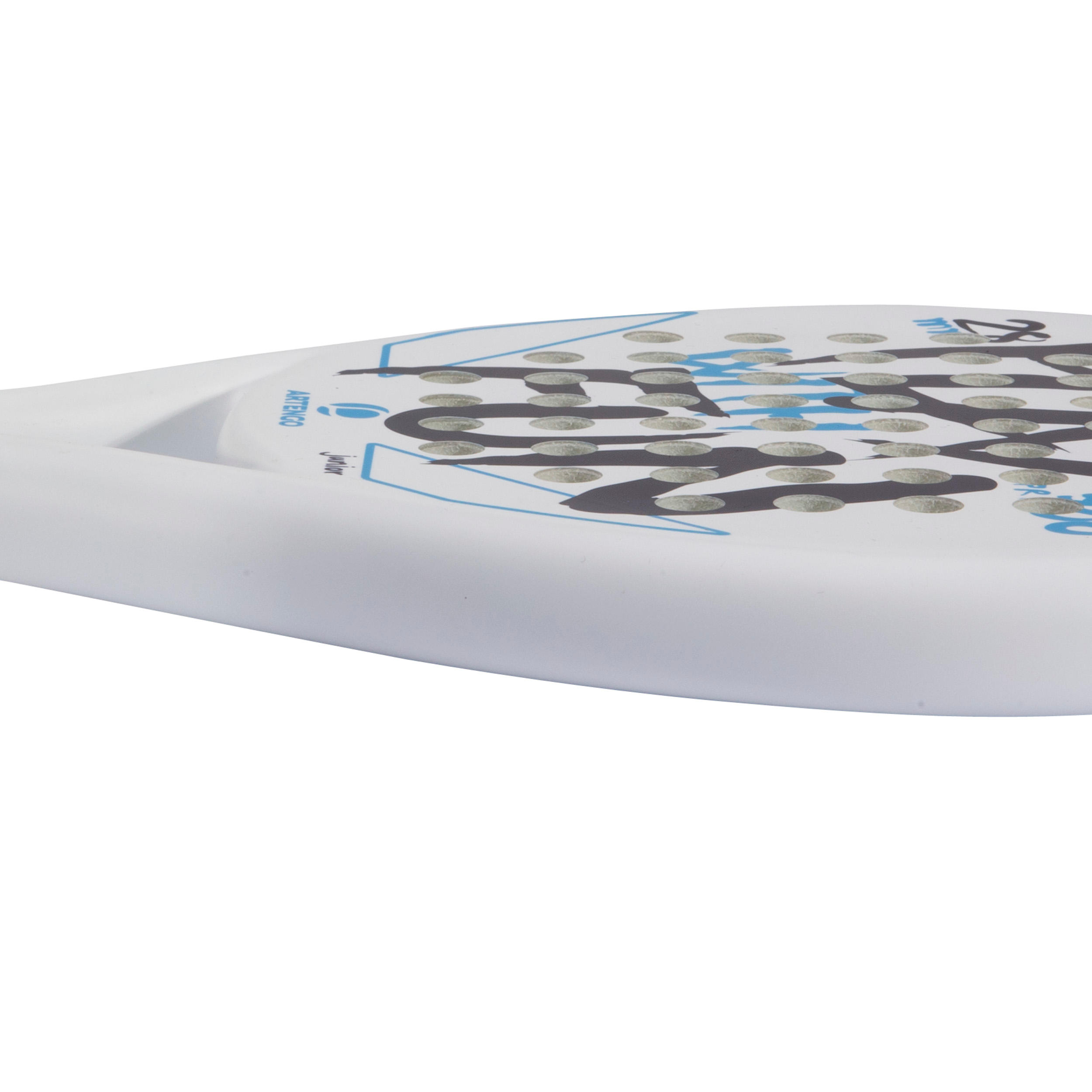 PR700 Kids' Padel Racket - White/Blue 8/13