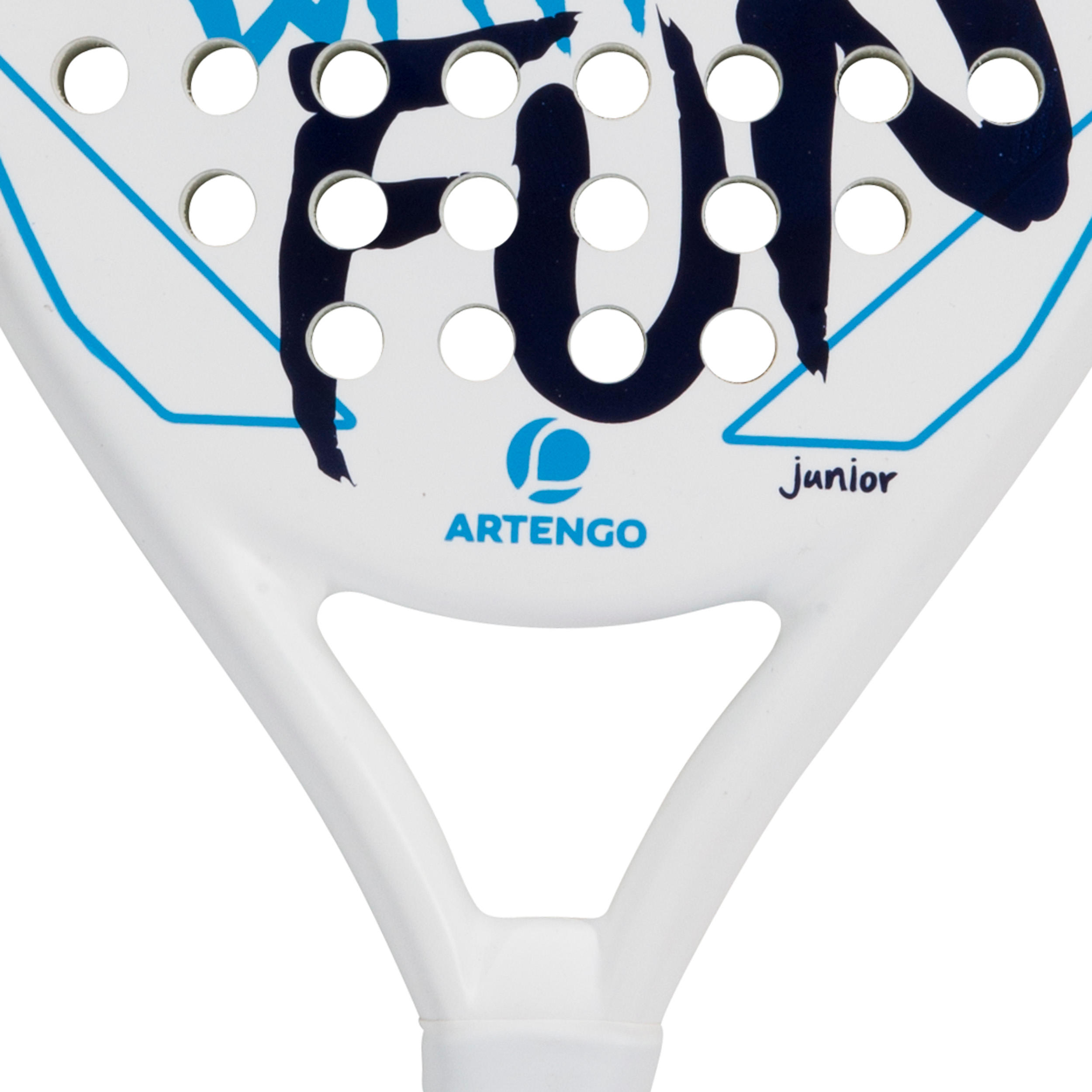 PR700 Kids' Padel Racket - White/Blue 2/13