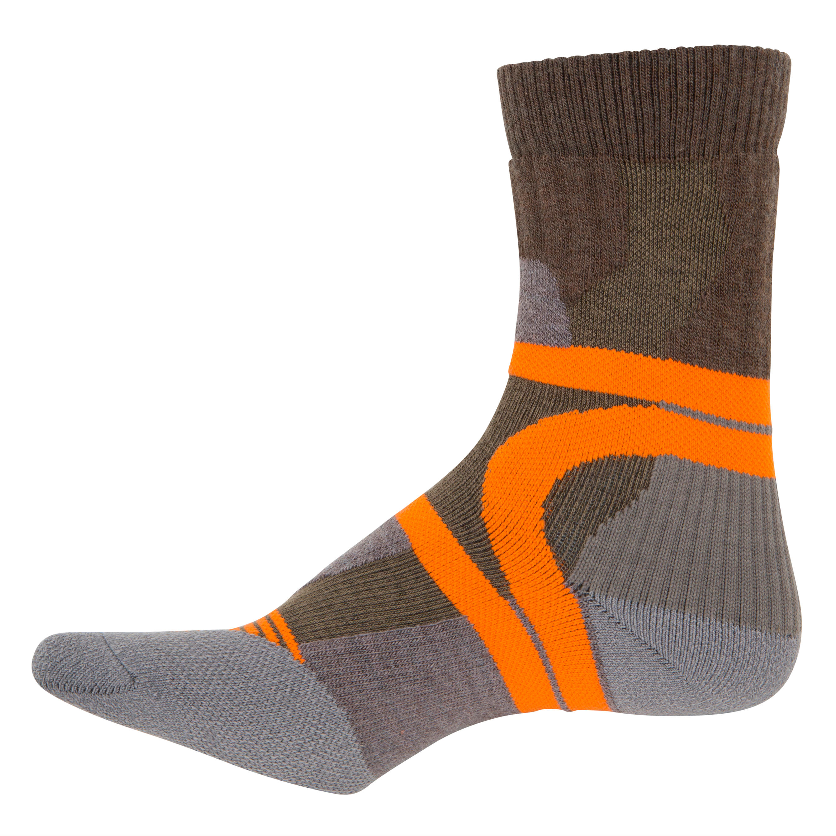 Max-Warm 500 MIDDLE hunting sock - brown 2/7