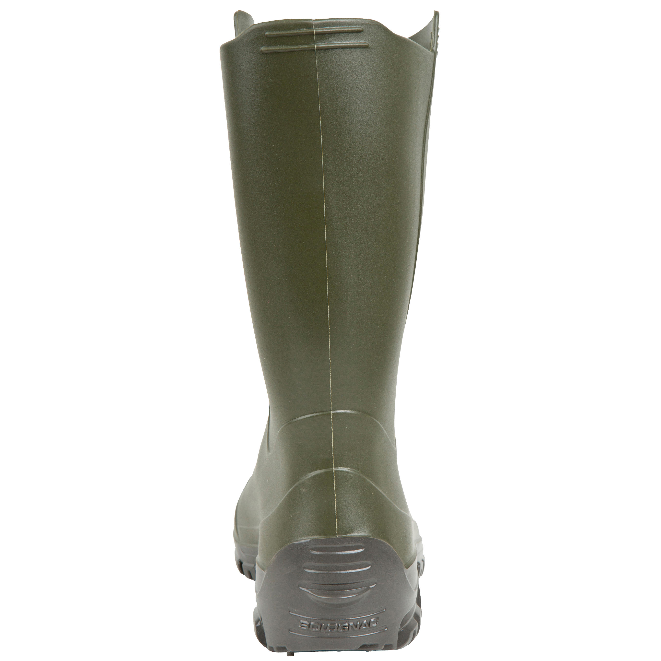 I100 Kids Short Wellies -  KHAKI 5/9