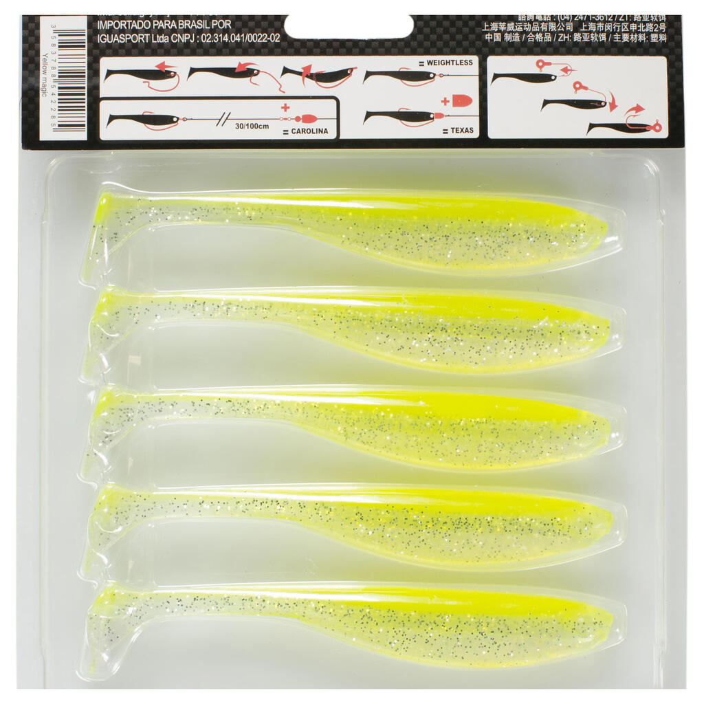 Kunstköder Natori 5' Yellow Magic