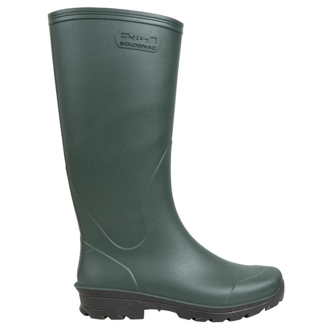 Buy Long Gumboots for Monsoon Online at decathlon.in | Wellies Khaki