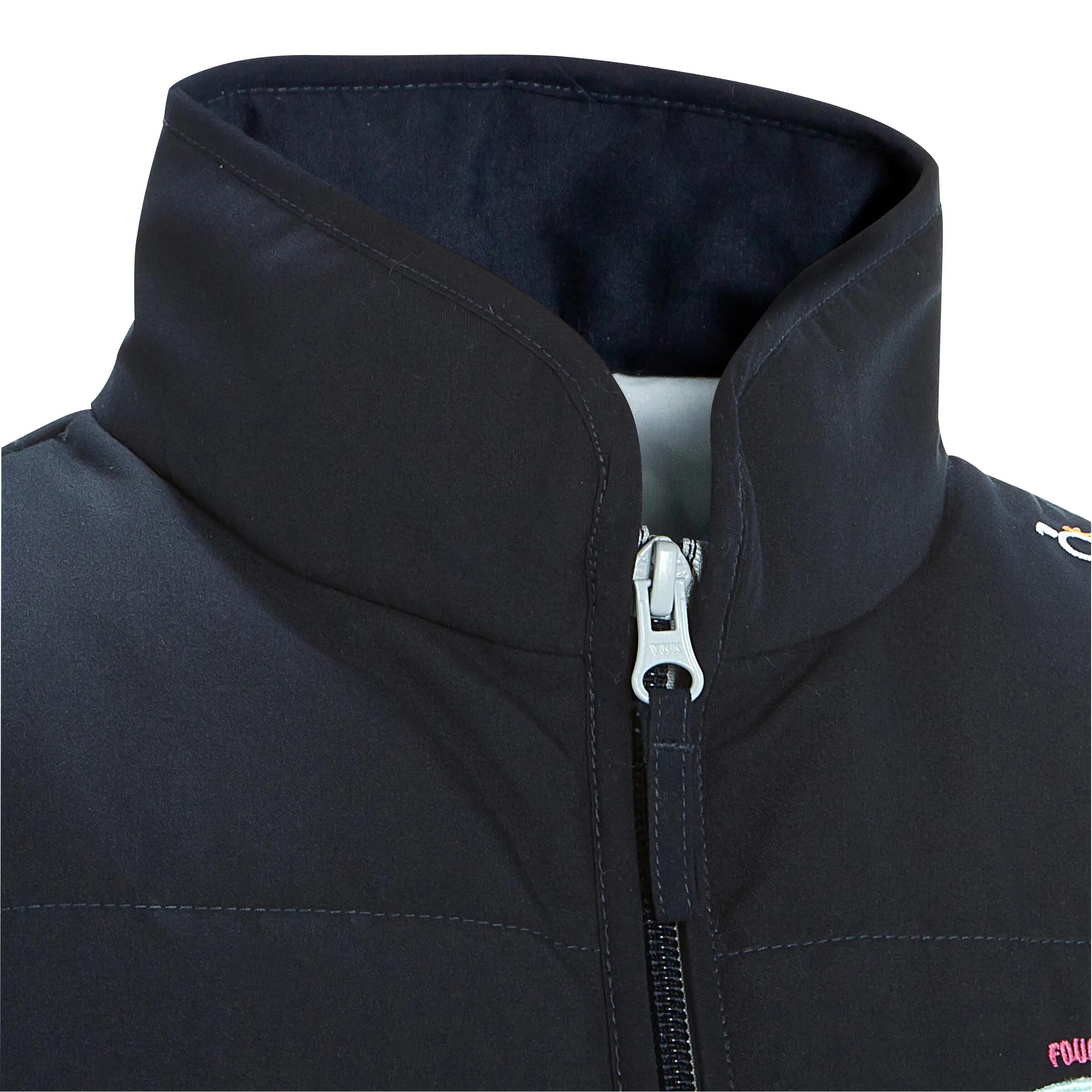 Schooling Kids' Horse Riding Gilet - Navy Blue 7/14