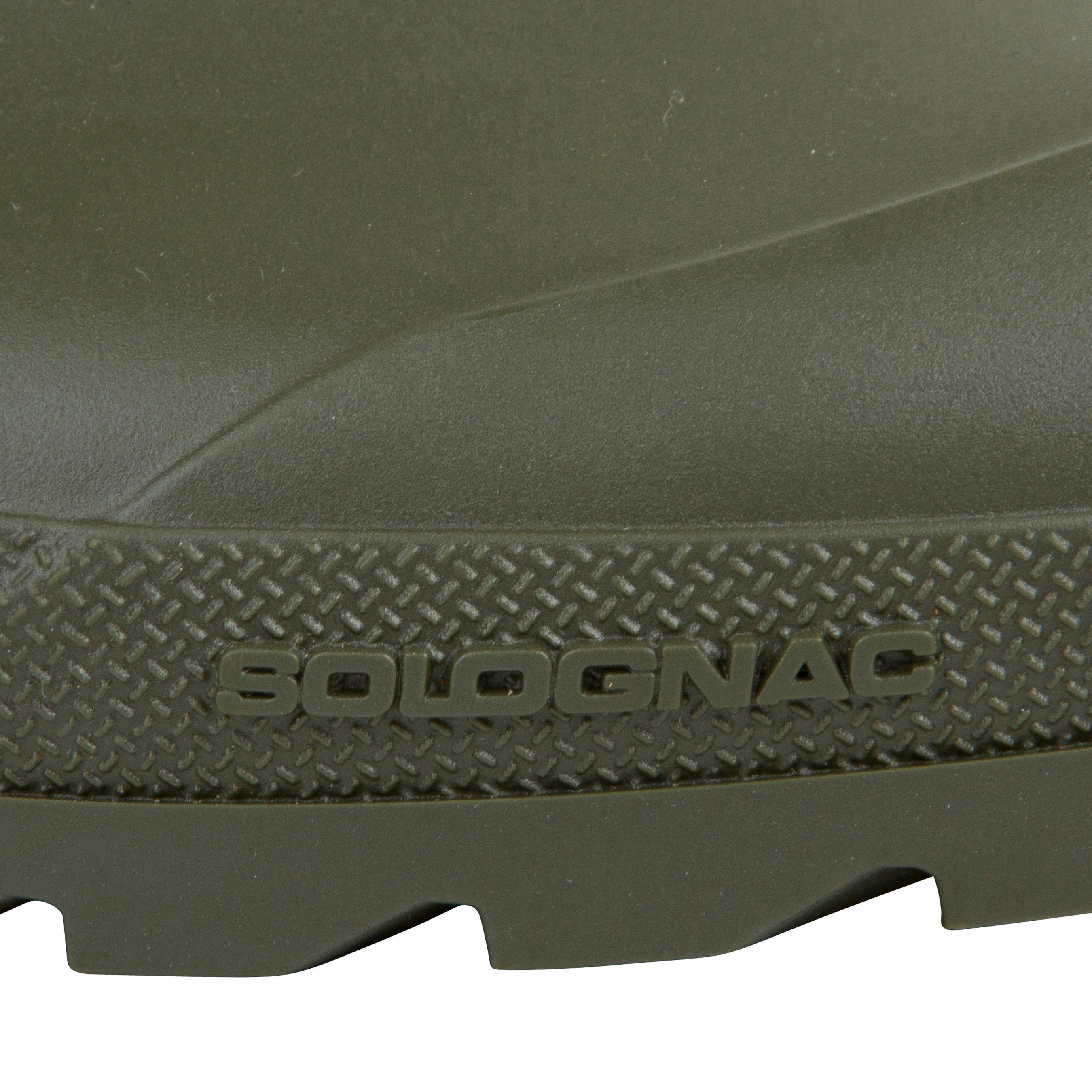 Bottes de pluie de chasse - PVC 100 - SOLOGNAC