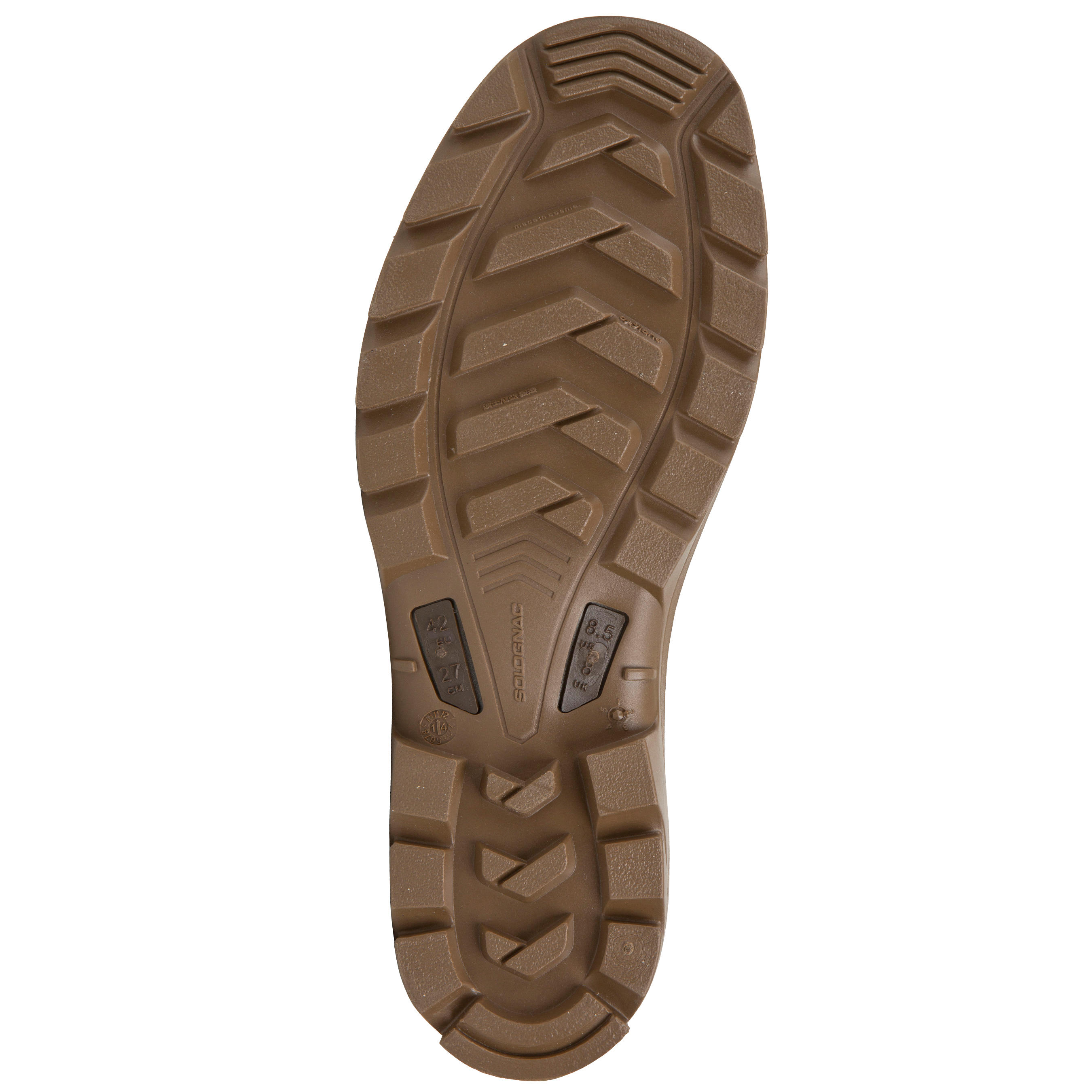 BOTTES CHASSE GLENARM CHAUDES 300 MARRON 5/10