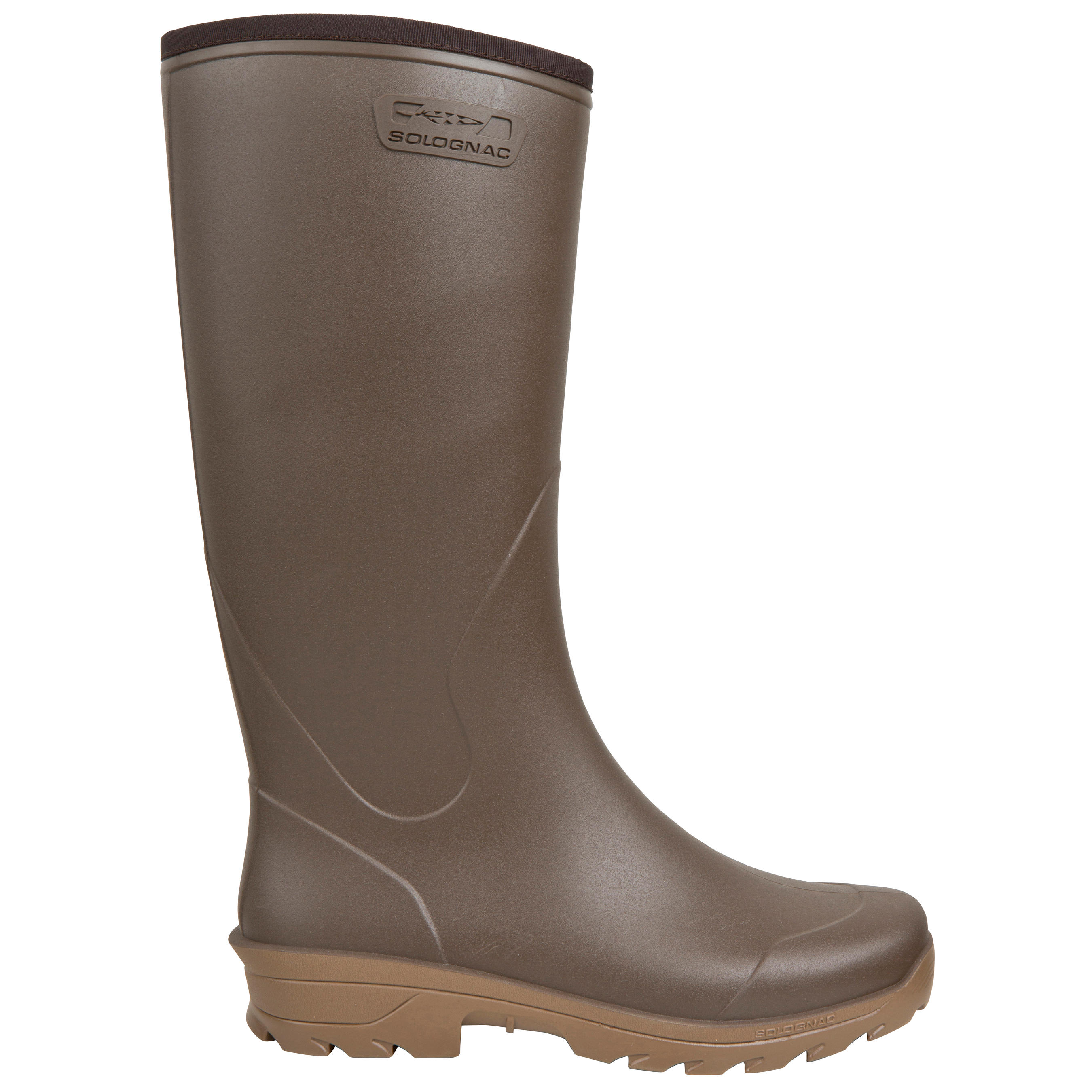 G300 Warm Tall Wellies Decathlon