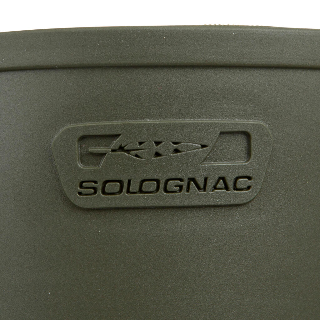 Botas de Caza de PVC para Adulto - Solognac Glenarm 100 - Ligeras y Flexibles