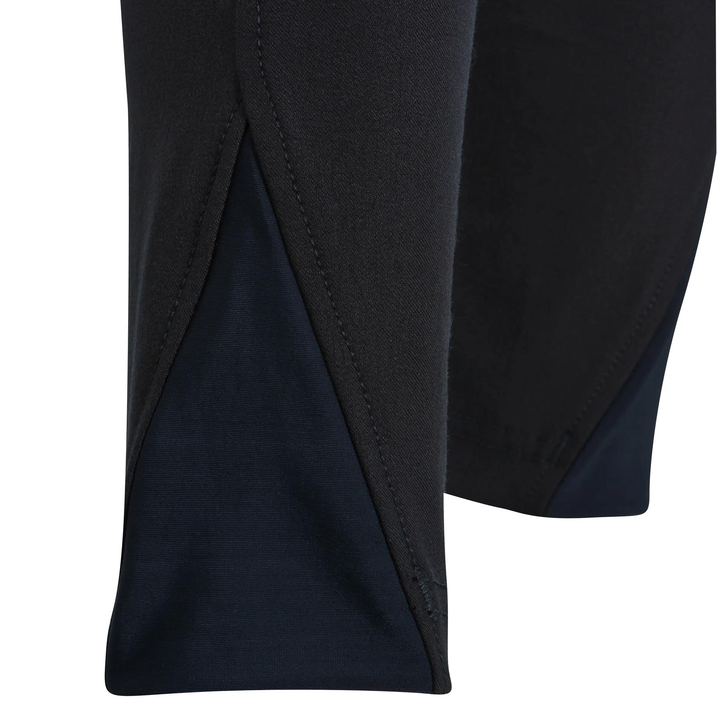 Riding Kids' Reinforced Horse Riding Jodhpurs - Black 13/16