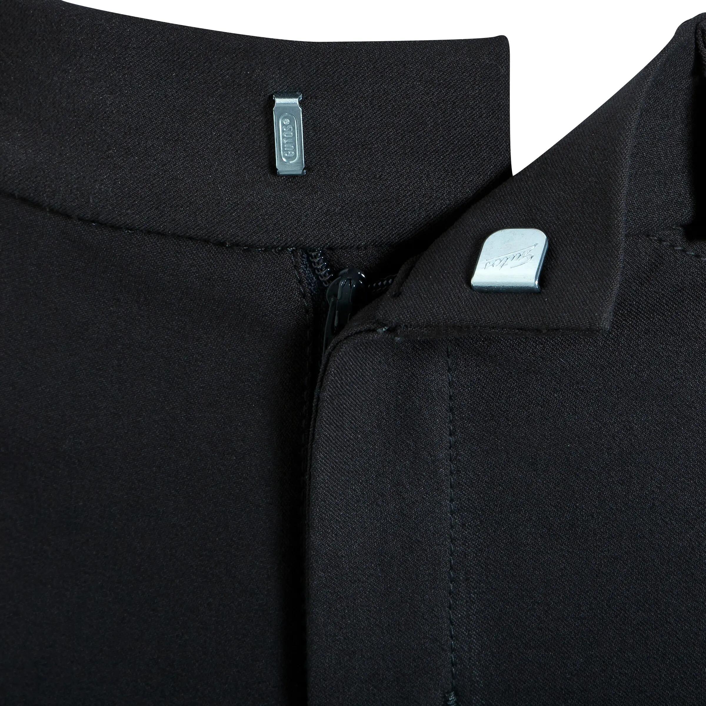 Riding Kids' Reinforced Horse Riding Jodhpurs - Black 10/16