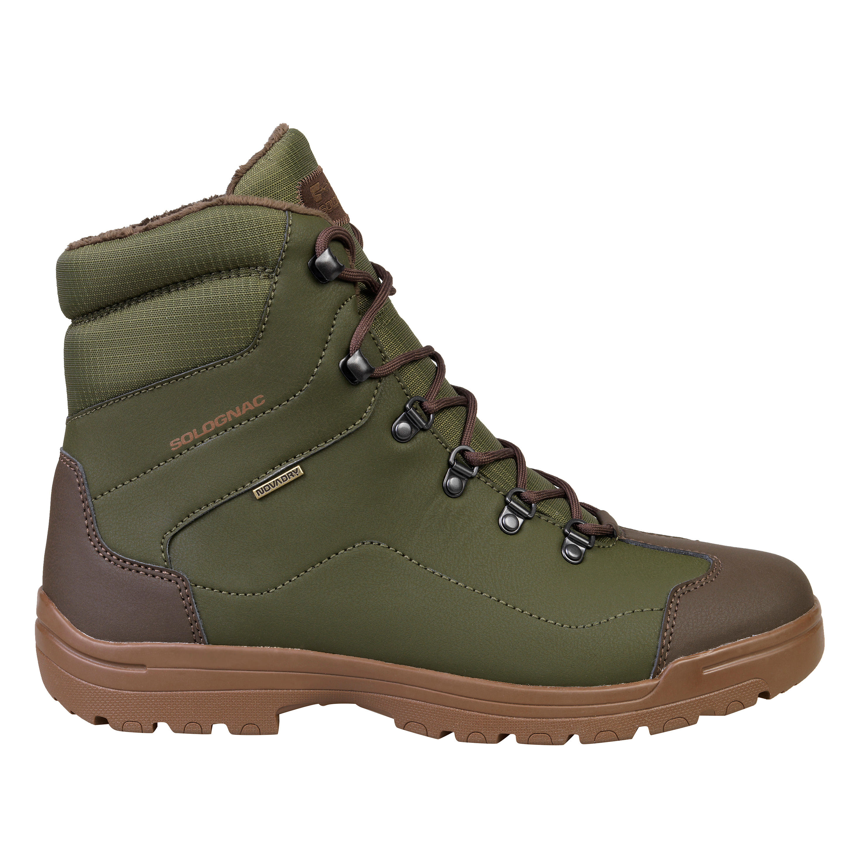 Land 100 warm hunting boots - green 3/15