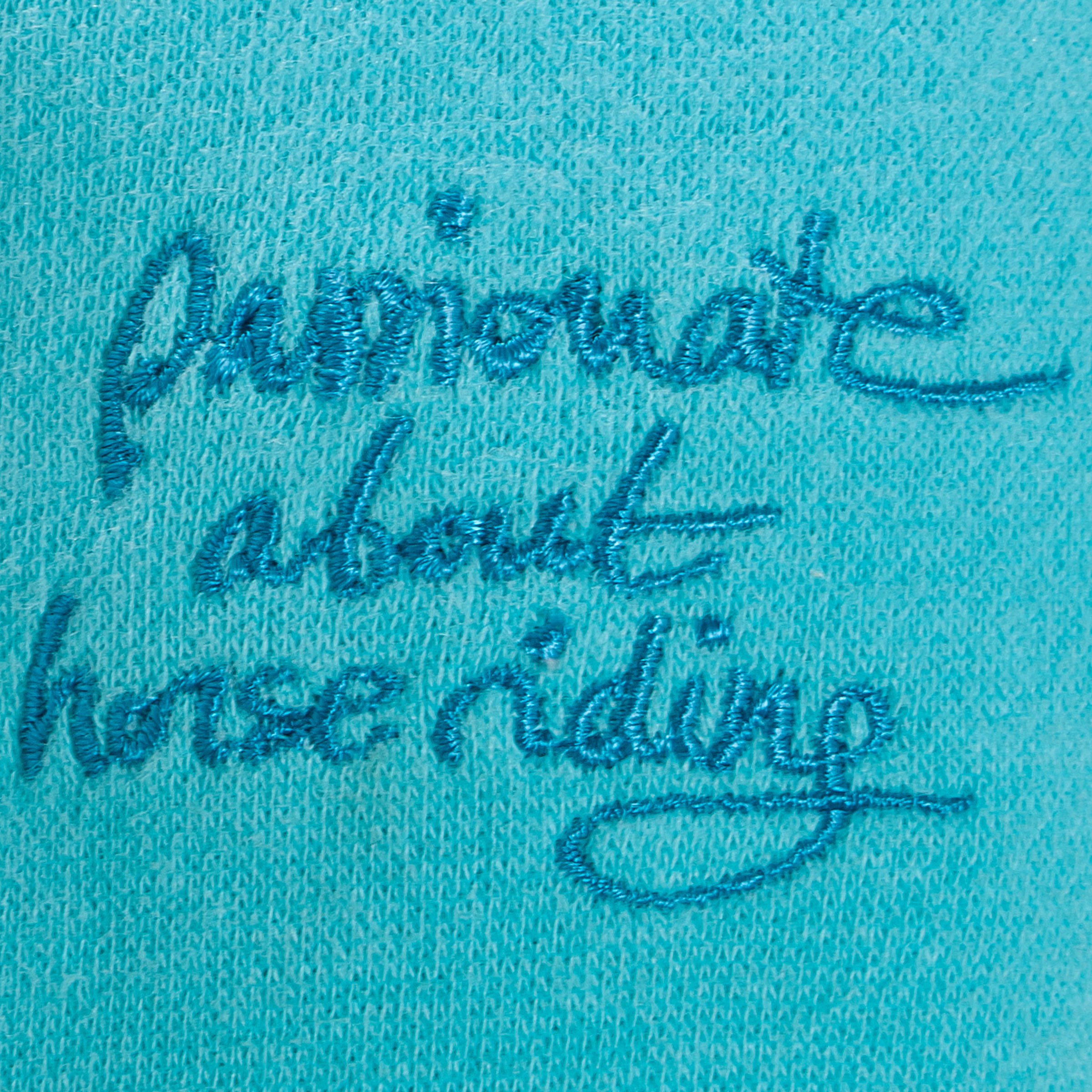Passionate Kids' Horse Riding Sweatshirt - Turquoise 13/19