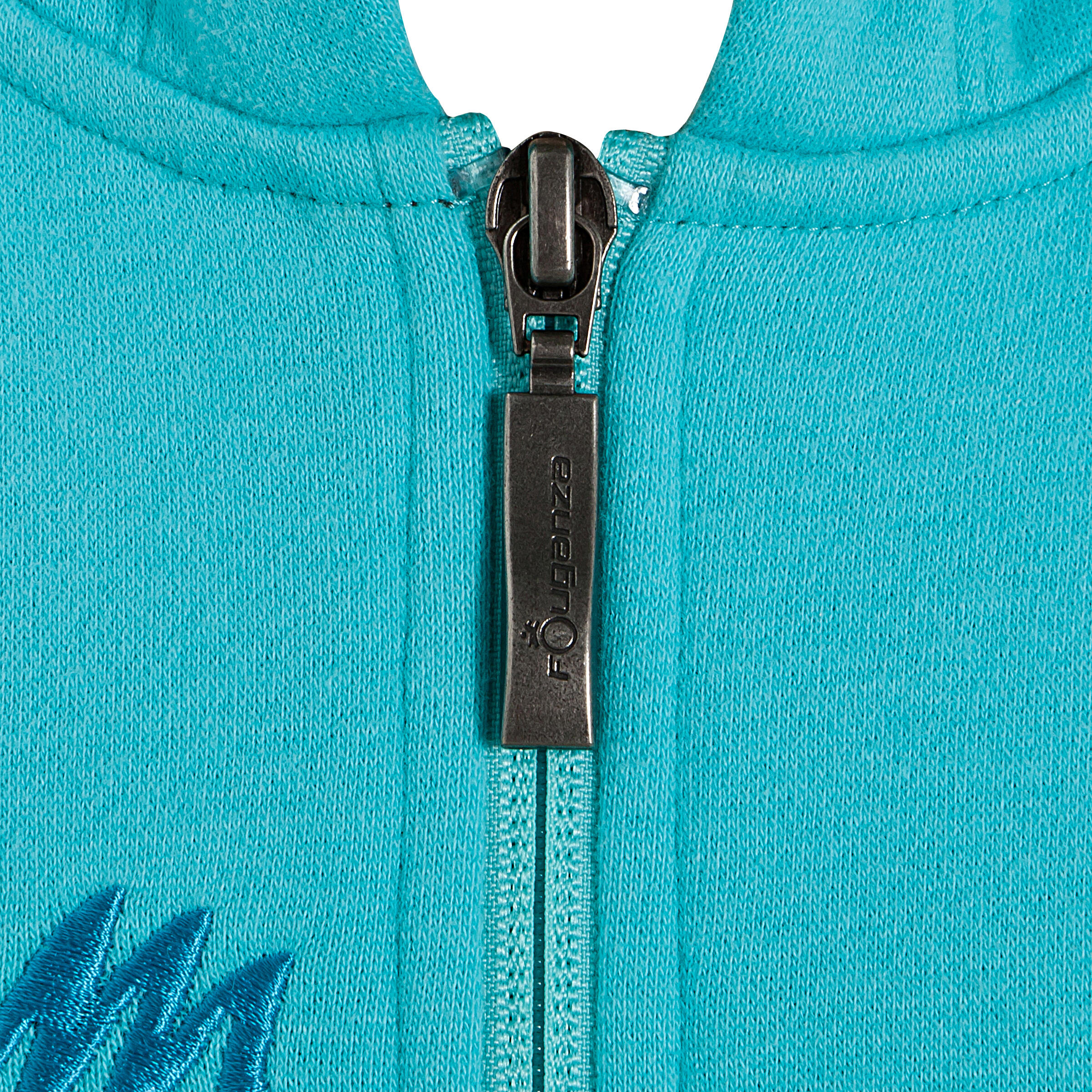 Passionate Kids' Horse Riding Sweatshirt - Turquoise 9/19