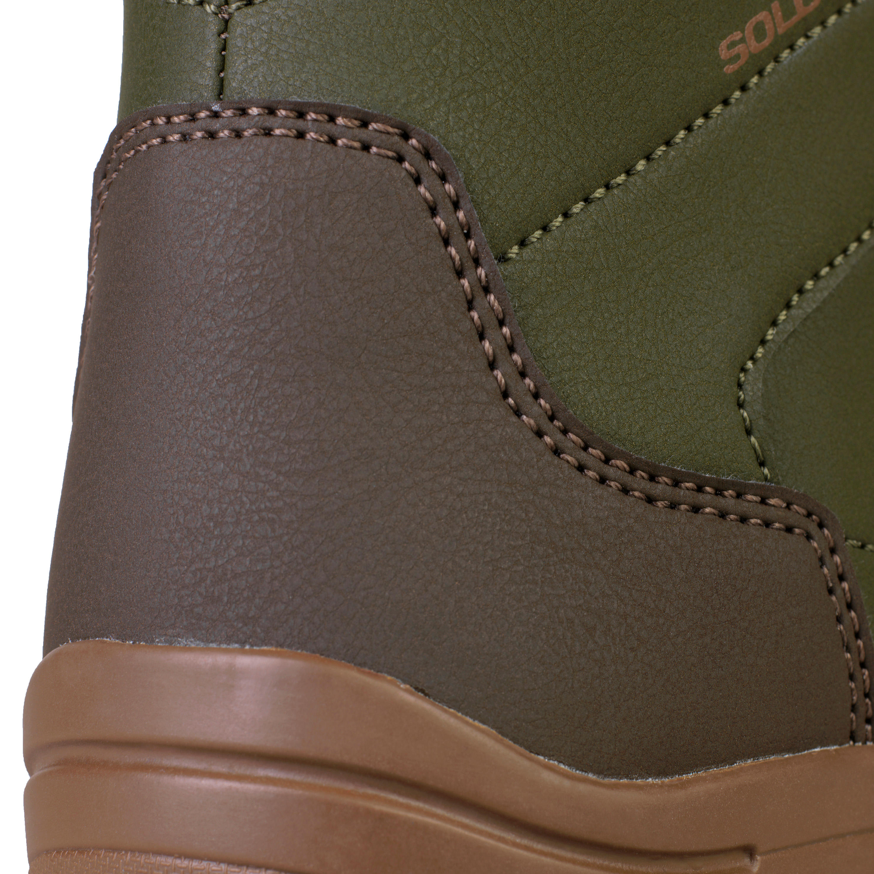 Land 100 warm hunting boots - green 9/15