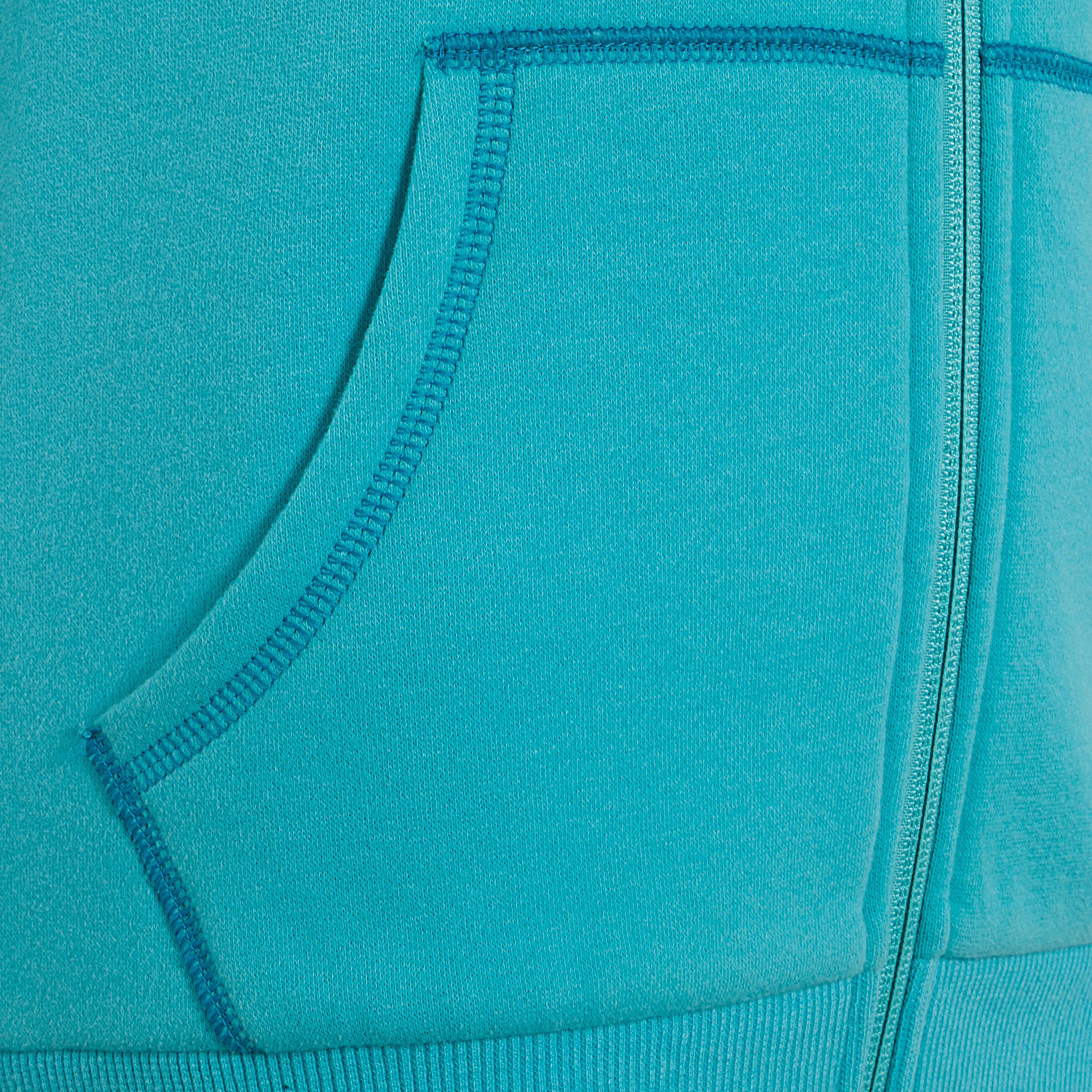 Passionate Kids' Horse Riding Sweatshirt - Turquoise 11/19