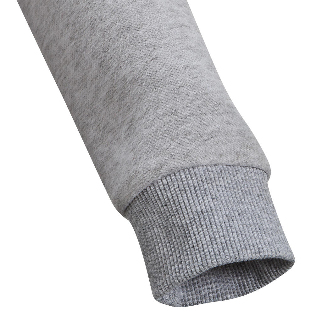 Reit-Sweatshirt Passionate Kinder, grau meliert