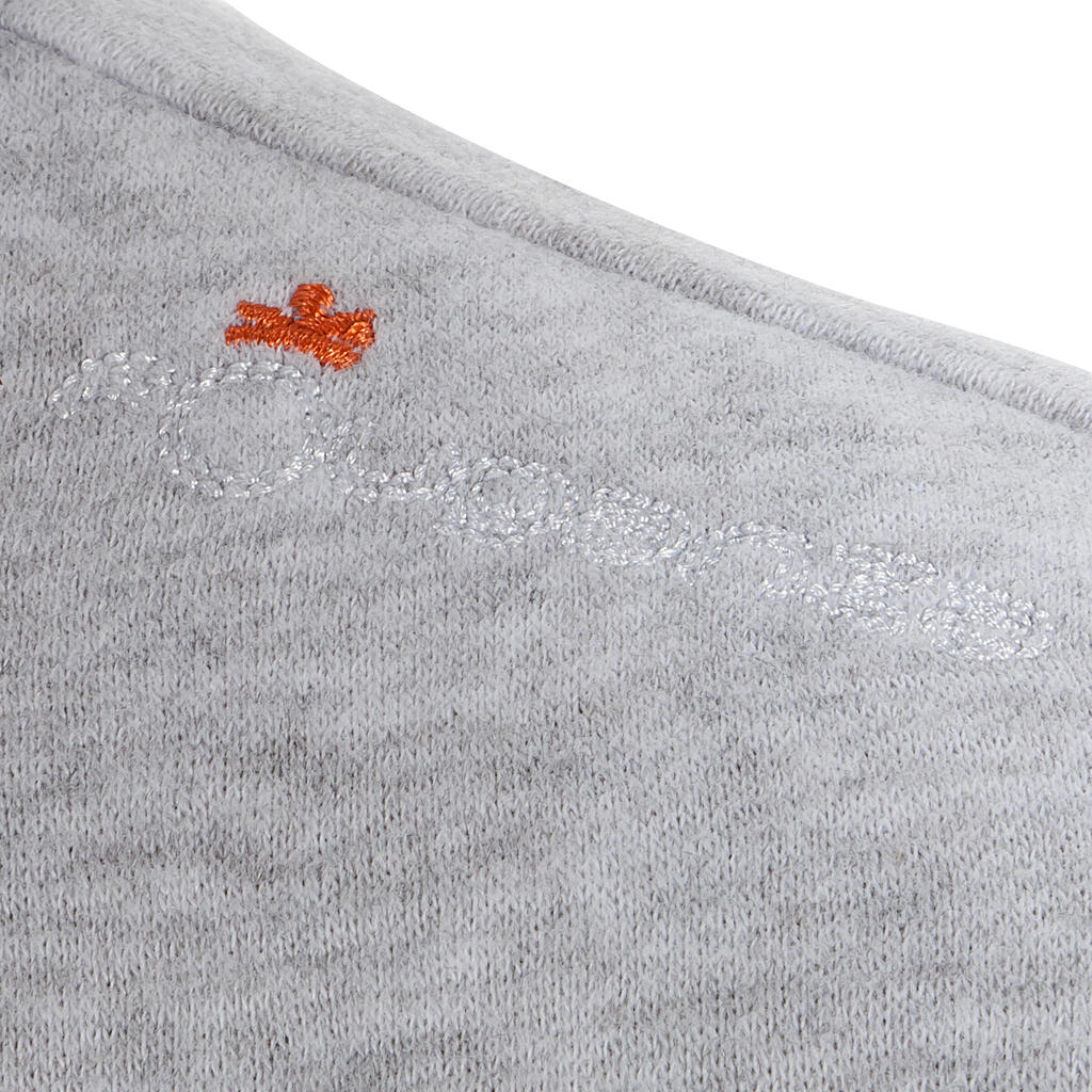 Reit-Sweatshirt Passionate Kinder, grau meliert