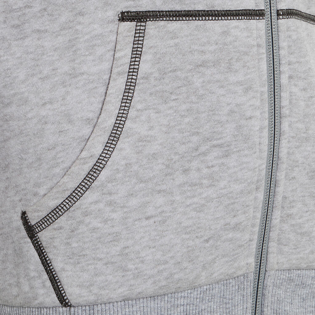 Reit-Sweatshirt Passionate Kinder, grau meliert