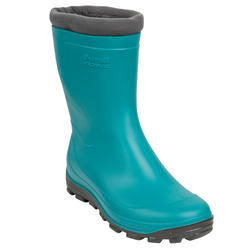 Bottillon chaud femme Glenarm vert turquoise