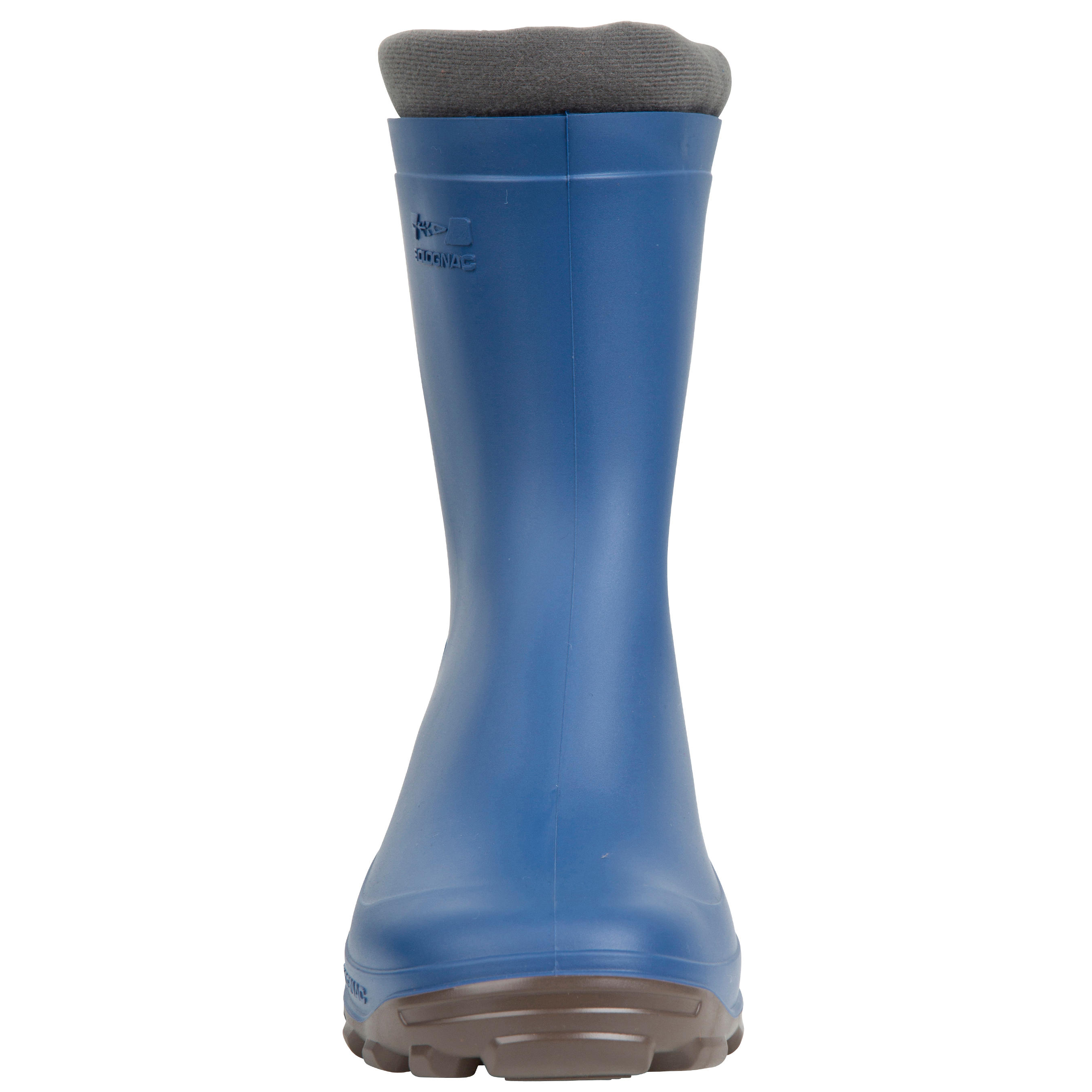 Glenarm Men's Warm Short Wellies - Blue 5/12