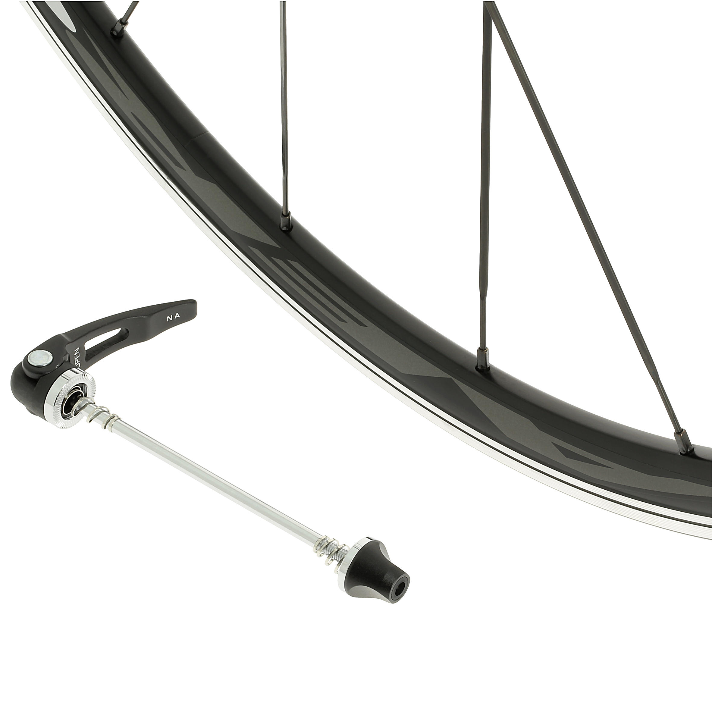 700 Aero Front Road Wheel - Black 5/5