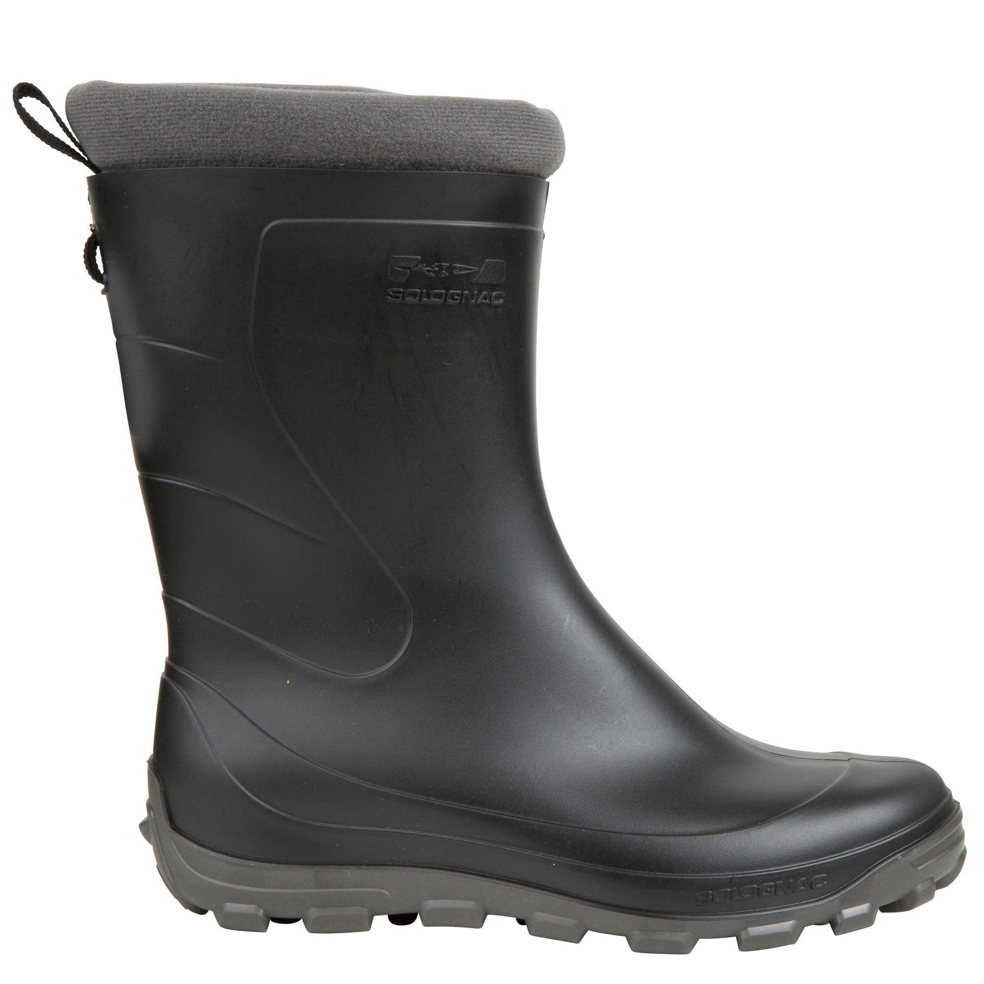 Warm Short Wellies SOLOGNAC - Decathlon