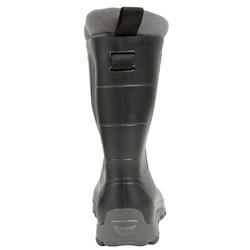 Botas de Agua Katiuskas Solognac Sgw Glenarm 100 Mujer Cálidas Negro  Impermeable SOLOGNAC | Decathlon