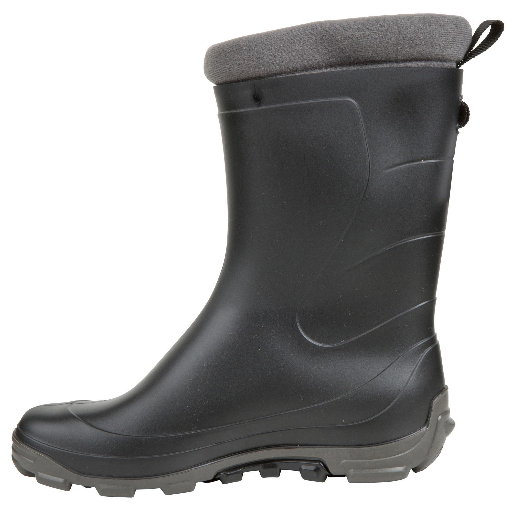 Warm Short Wellies SOLOGNAC - Decathlon